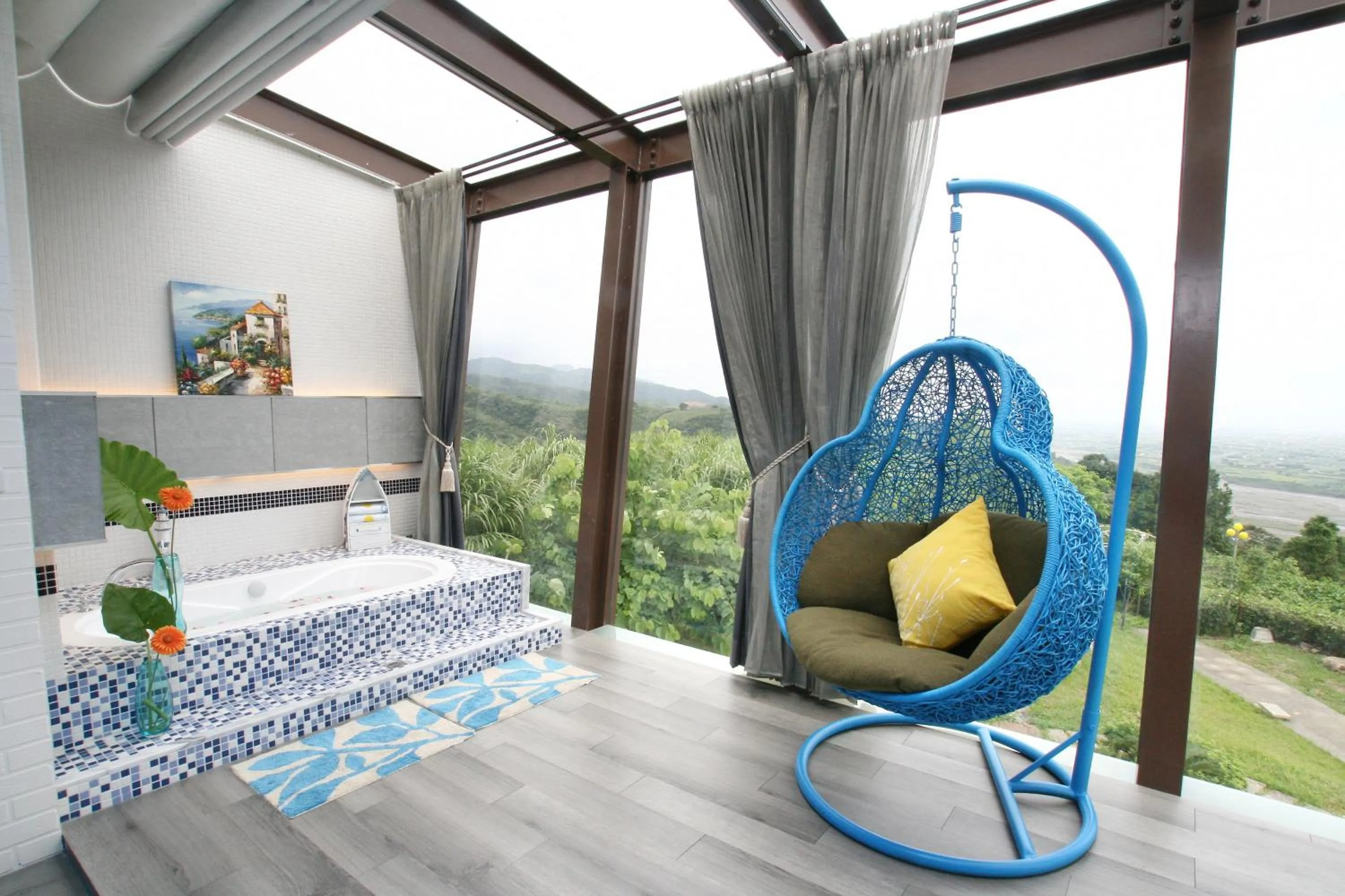 Seating area in Hao Wang Jiao House