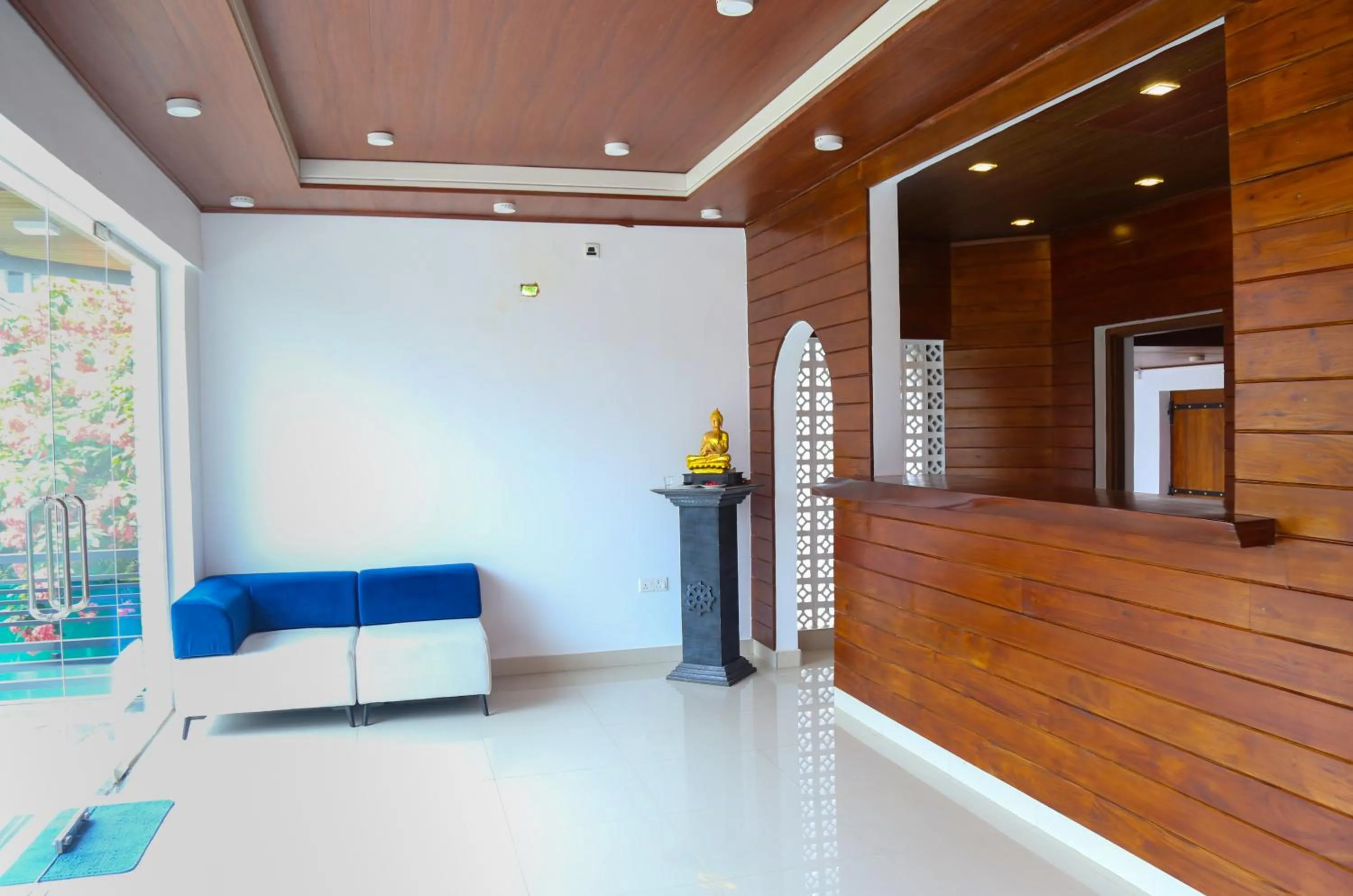 Seating area in Hotel Sara