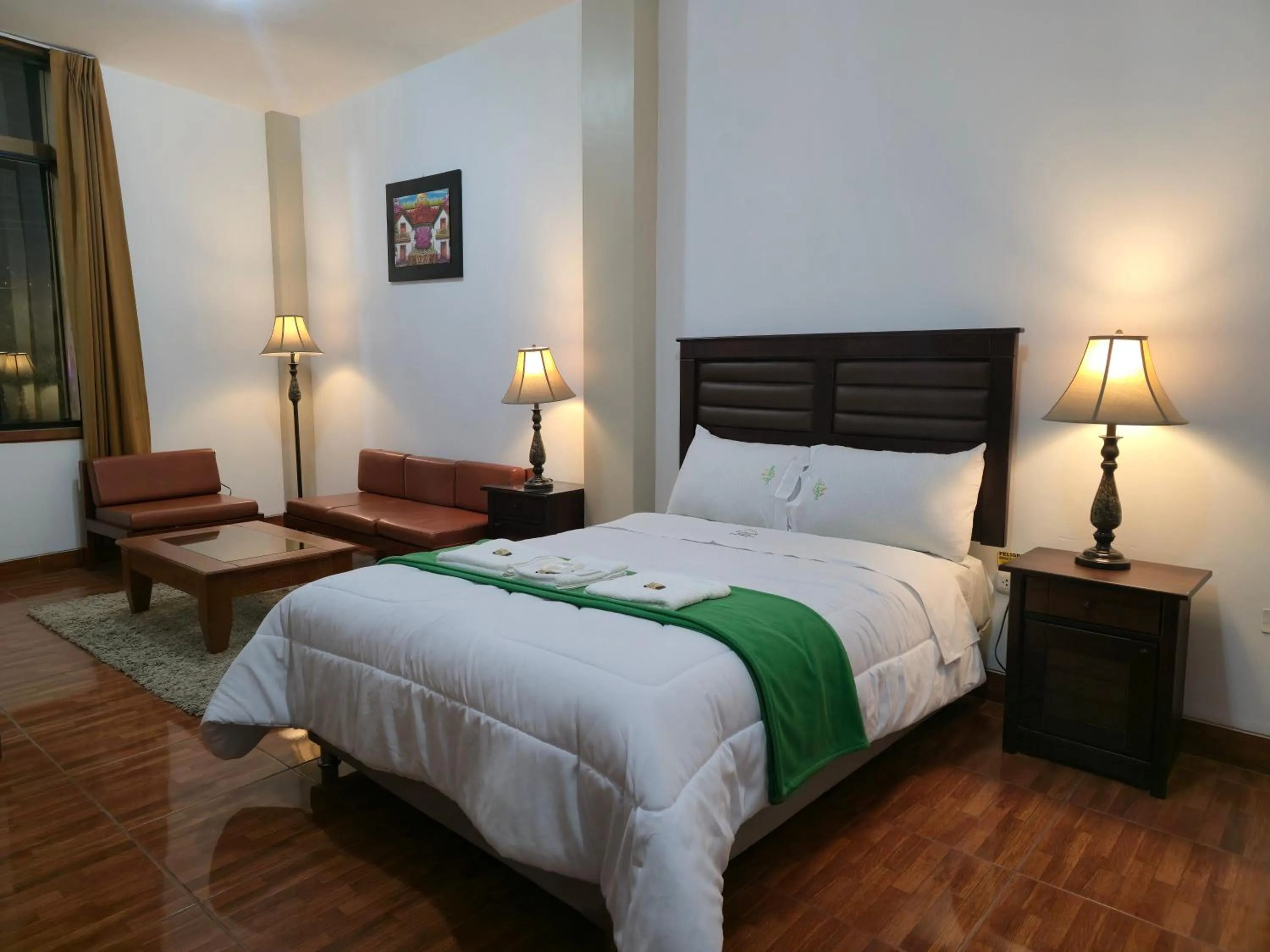 Bed in Hotel Los andes Suite Cajamarca