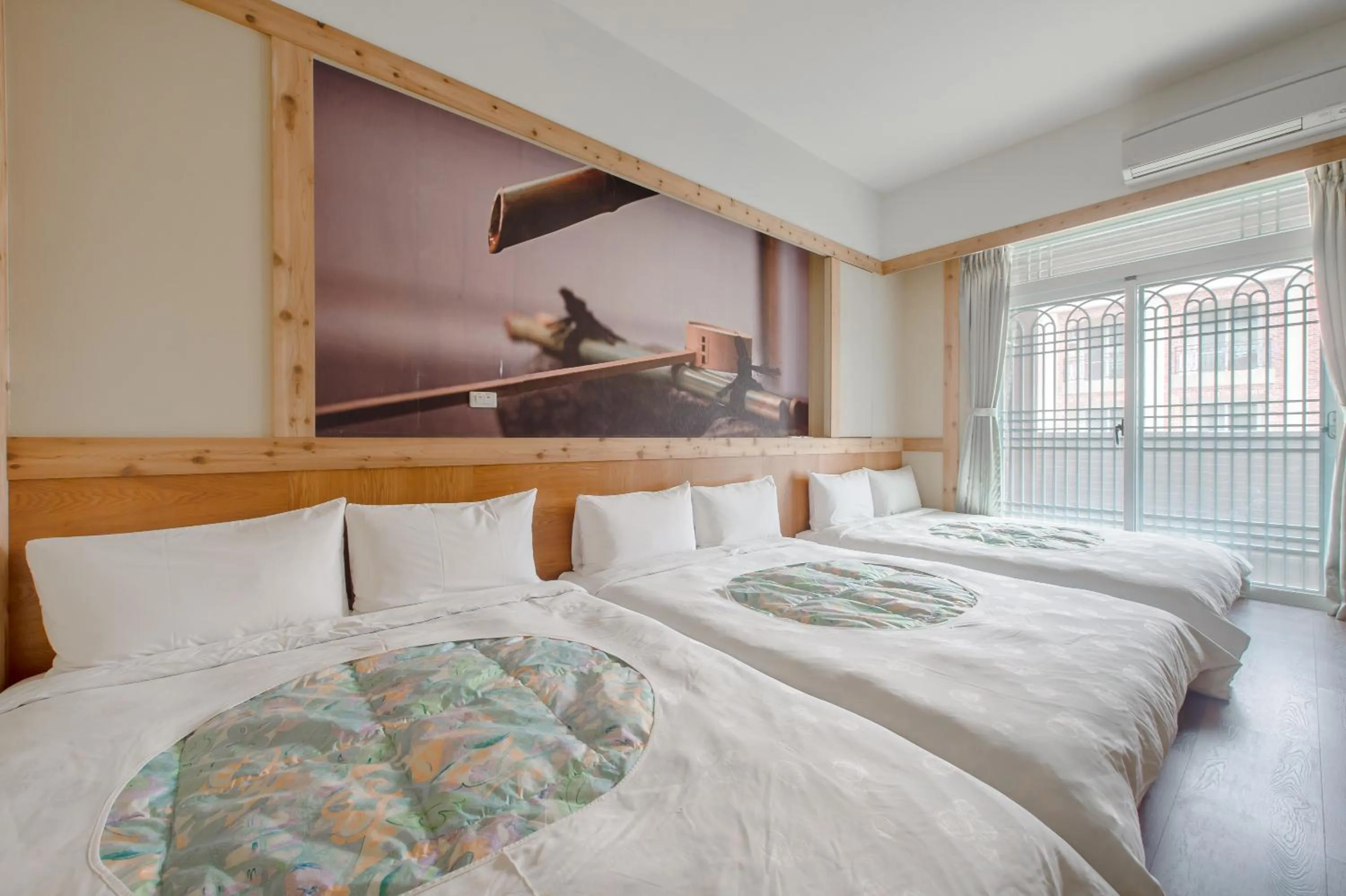 Bed in Taitung Greenhome B&B