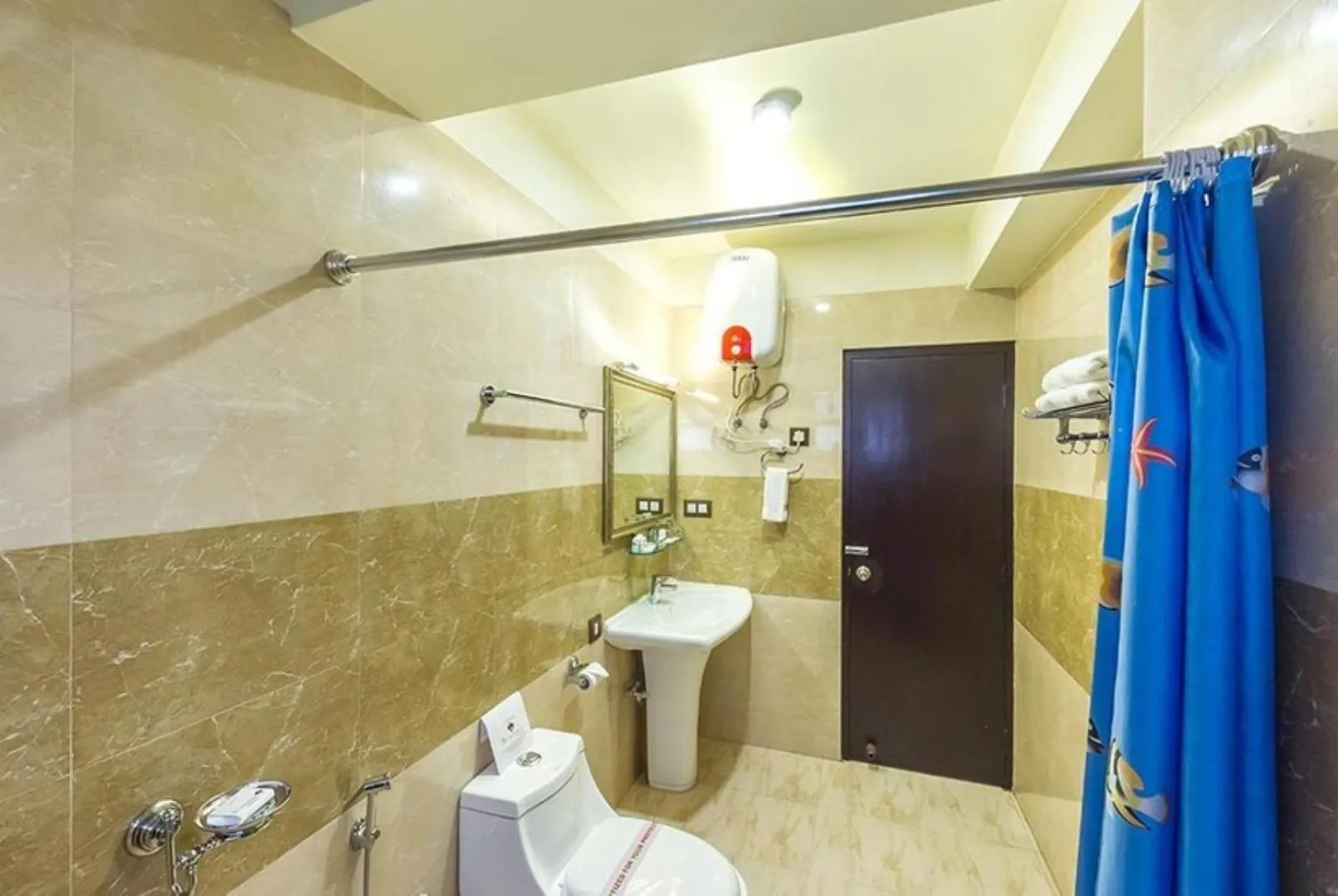 Shower in Jain Group- Royal Orchid & Spa, Gangtok