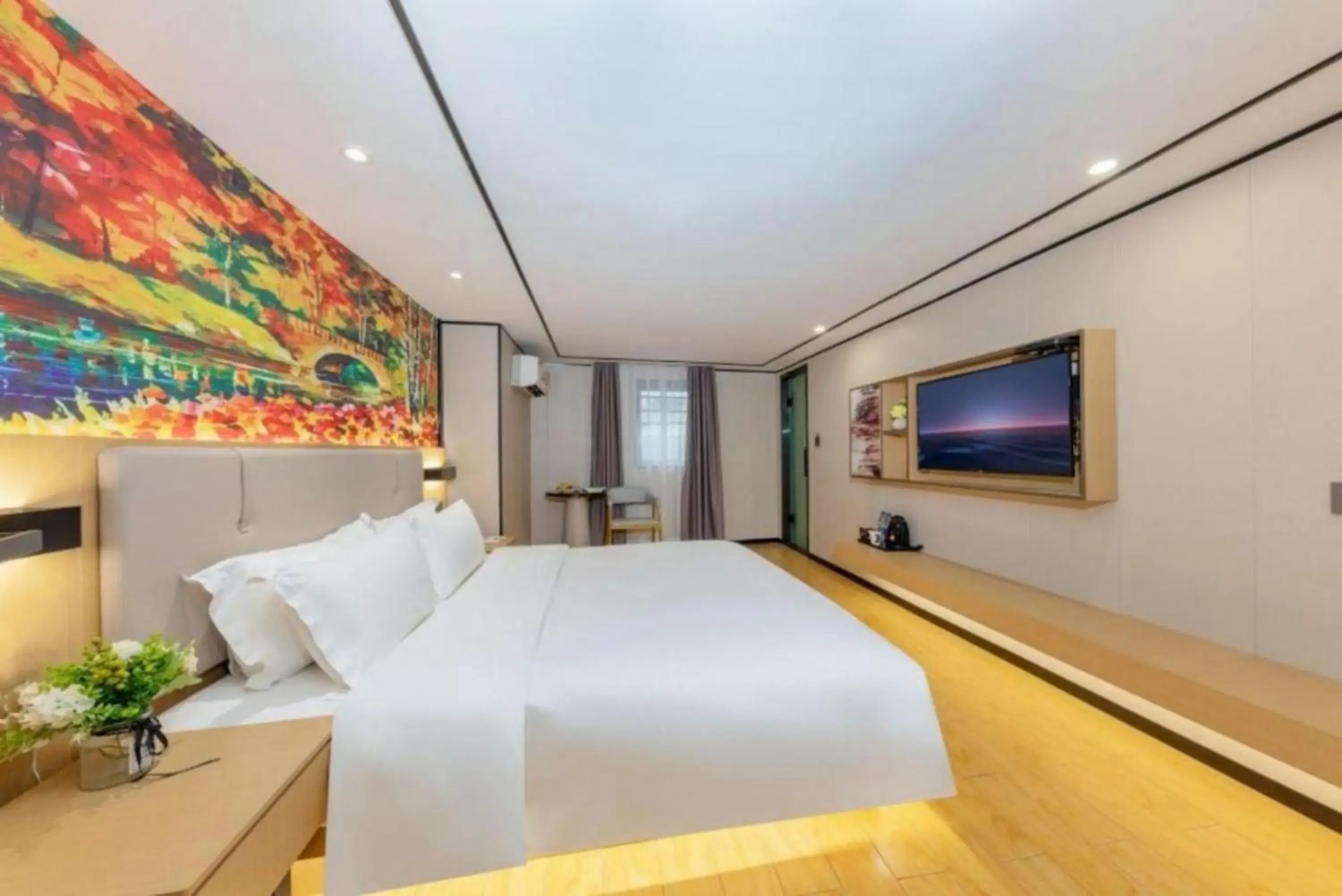 Deluxe Double Room - single occupancy in Yimimi Apartment - Guangzhou 13th Line Yide Road Metro Station Deluxe Double Room - single occupancy in Yimimi Apartment - Guangzhou 13th Line Yide Road Metro Station