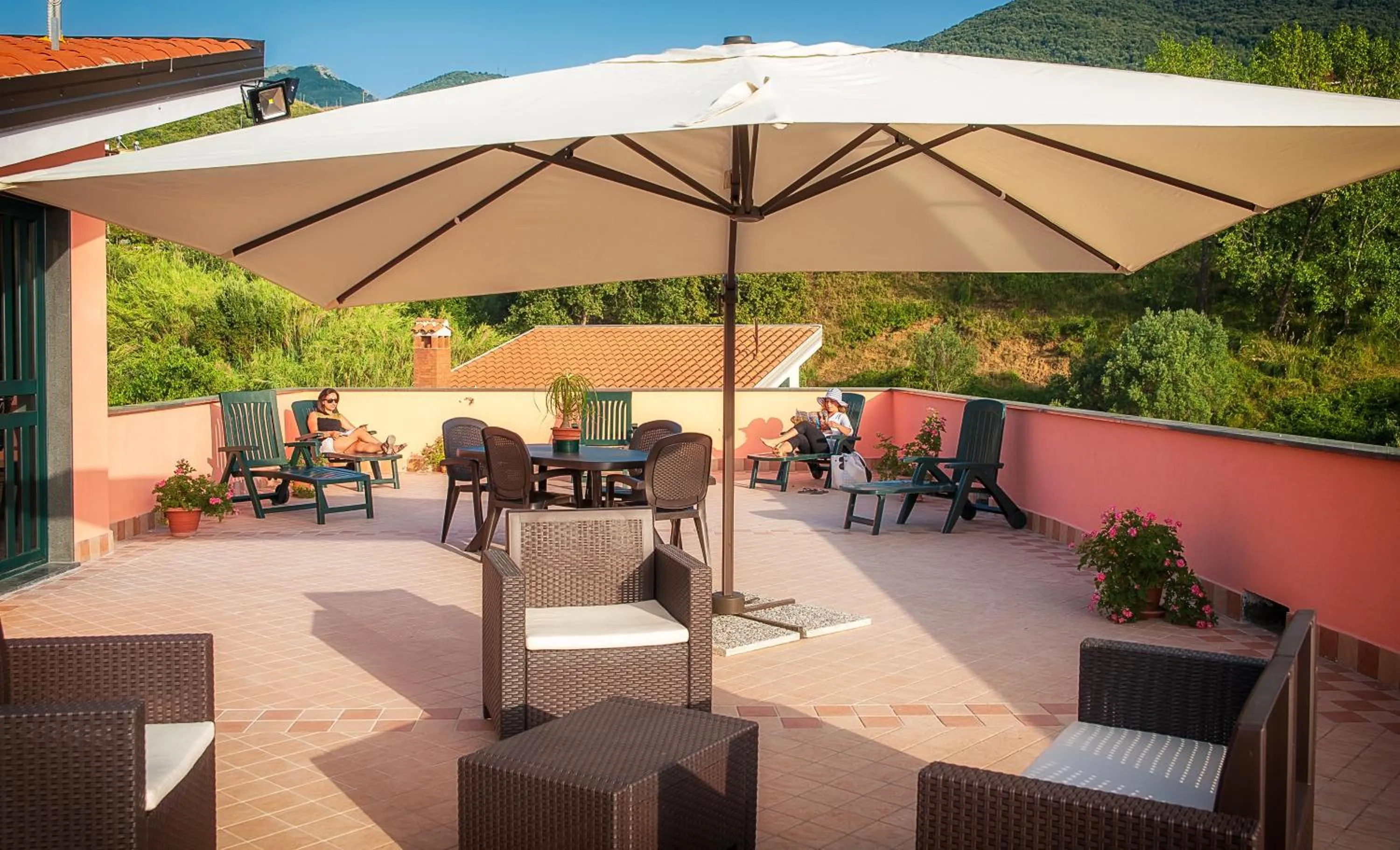 Balcony/Terrace in Residence Gli Ulivi di Eolo