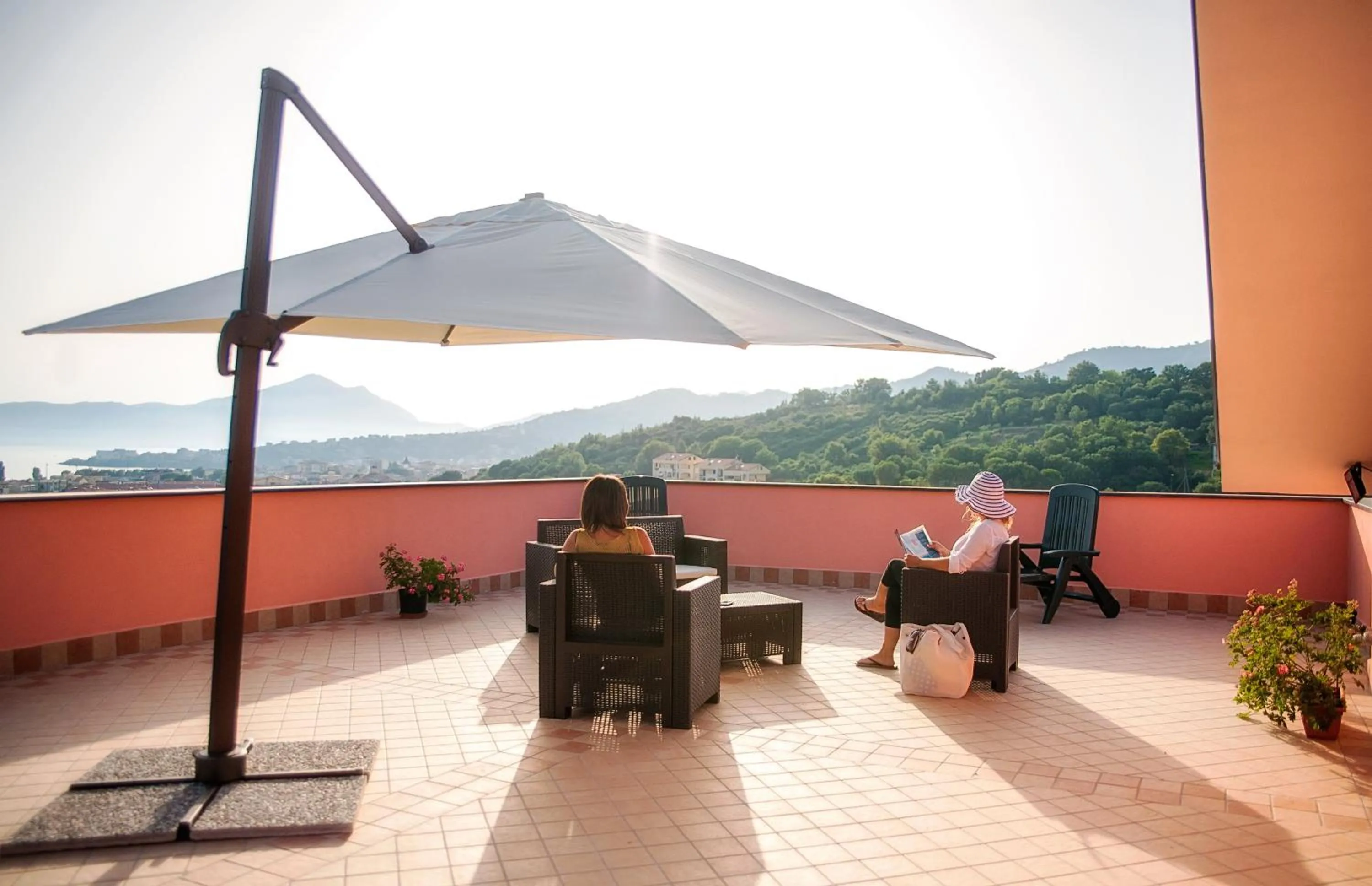 Balcony/Terrace in Residence Gli Ulivi di Eolo