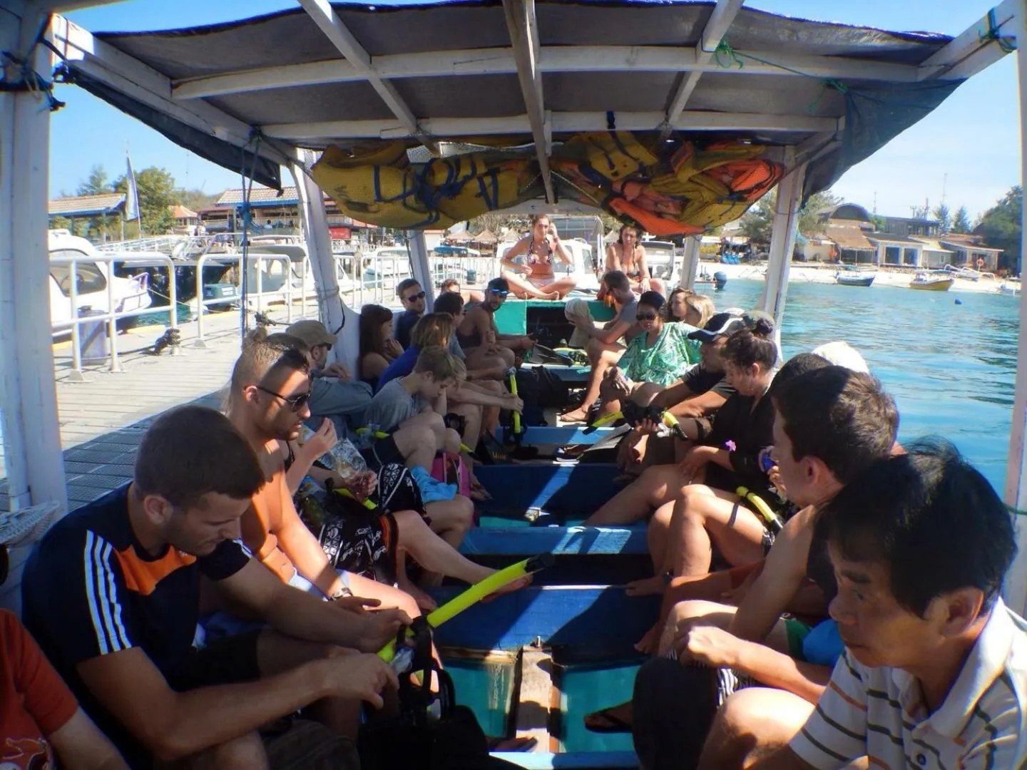 Snorkeling in Creative Trawangan Stay