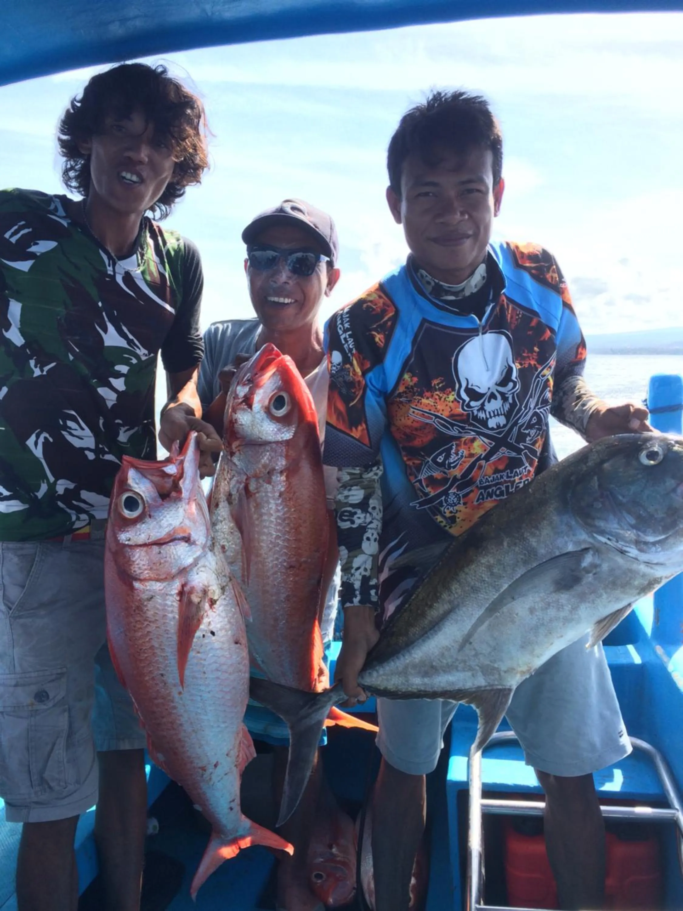 Fishing in Creative Trawangan Stay