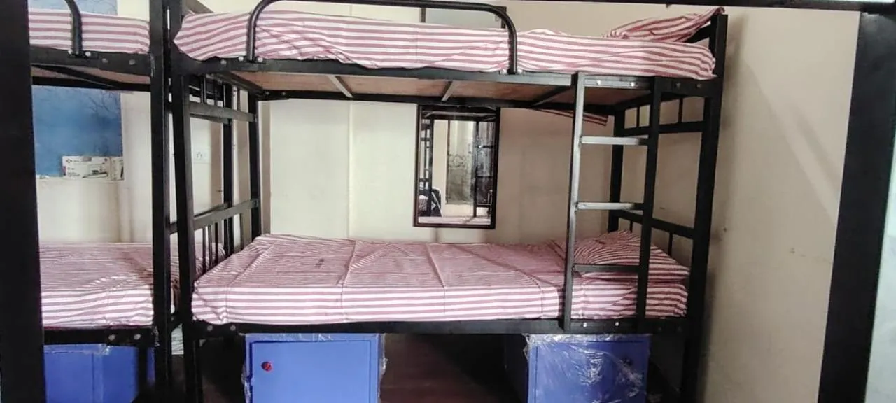 Bed in Sharma Residency Chennai Egmore