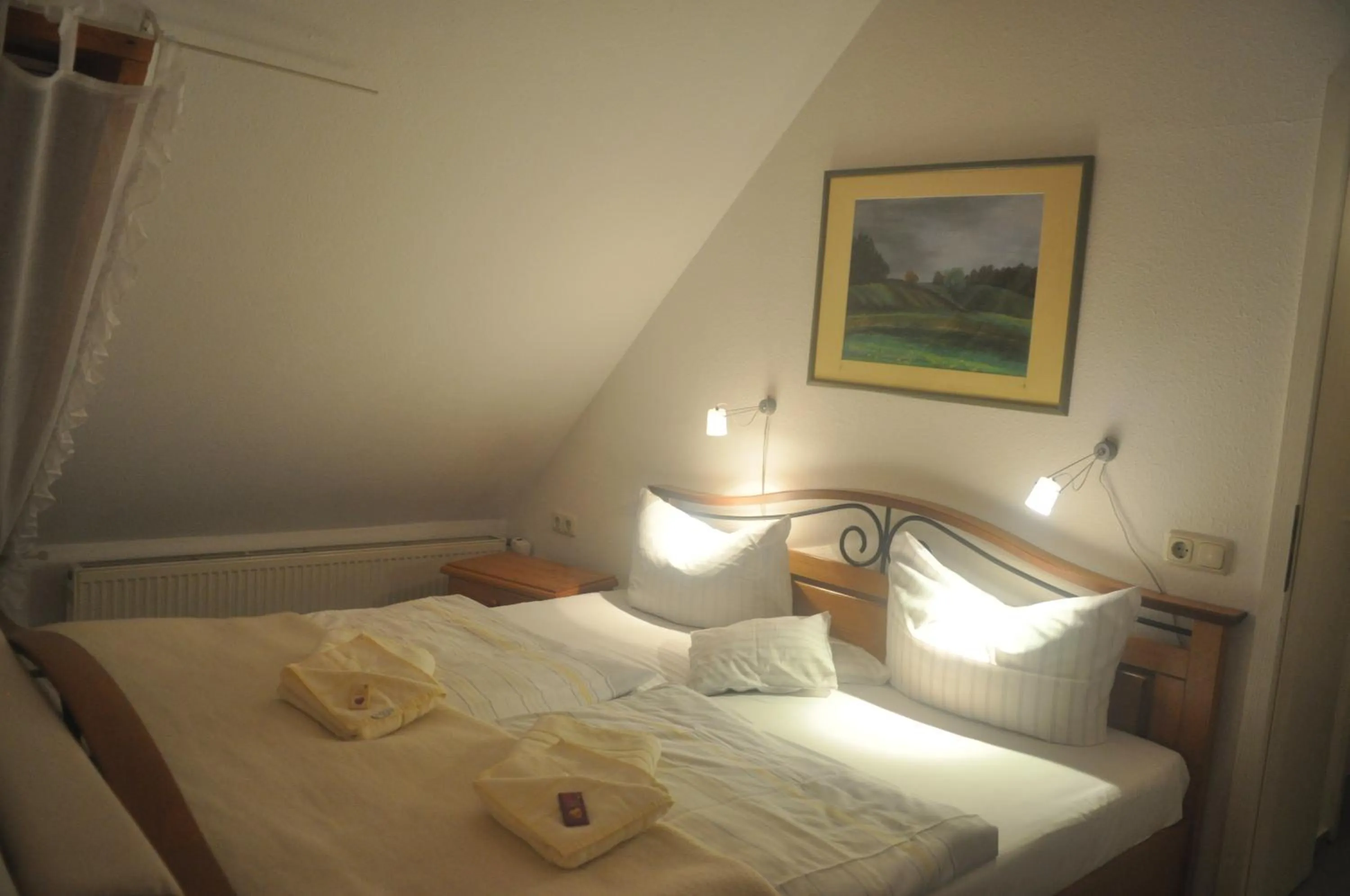 Bed in Hotel Am Fleesensee