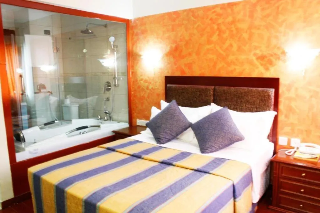 Bed in New Mwanza Hotel