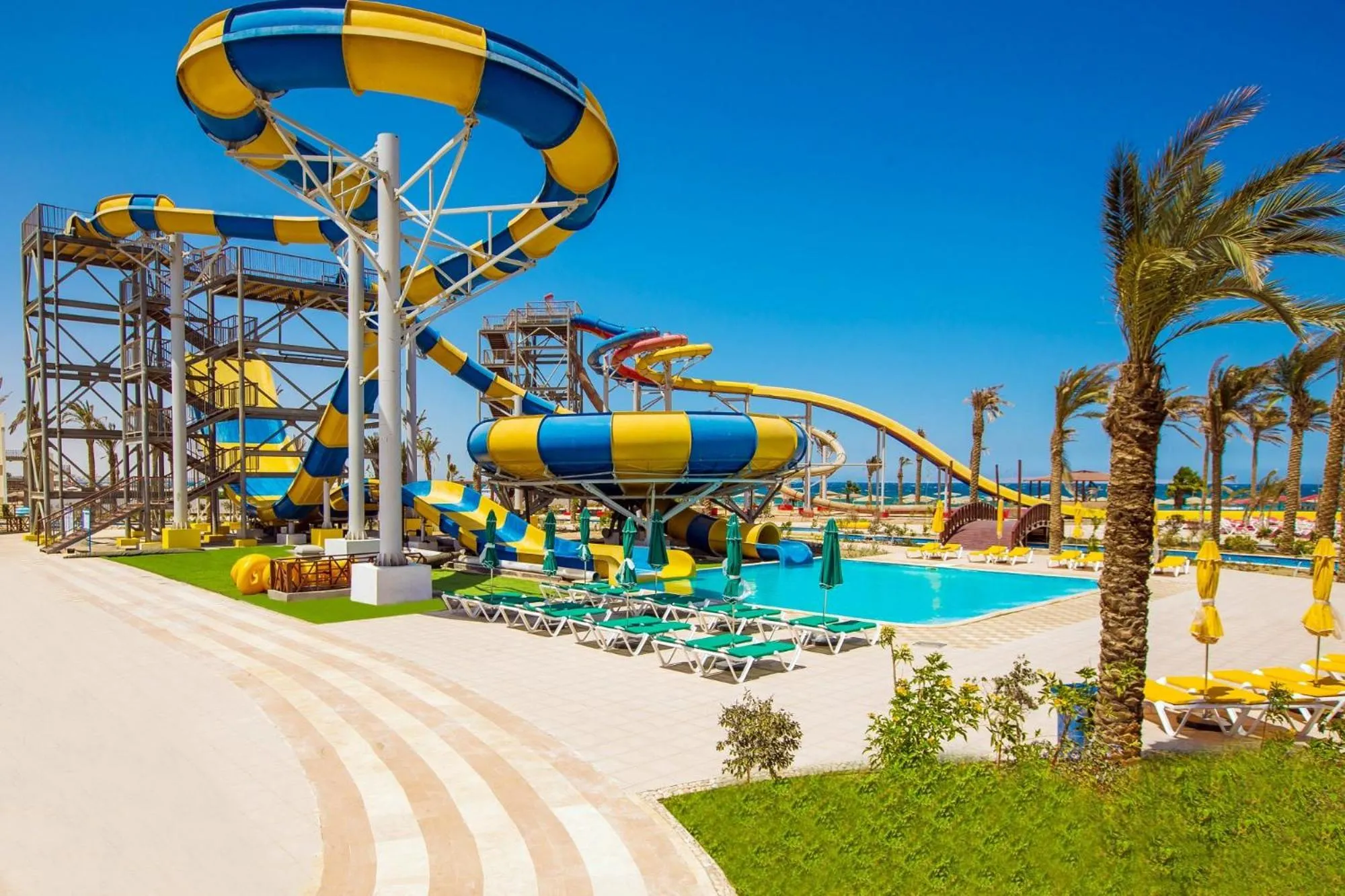 Aqua park in White Valley Palace