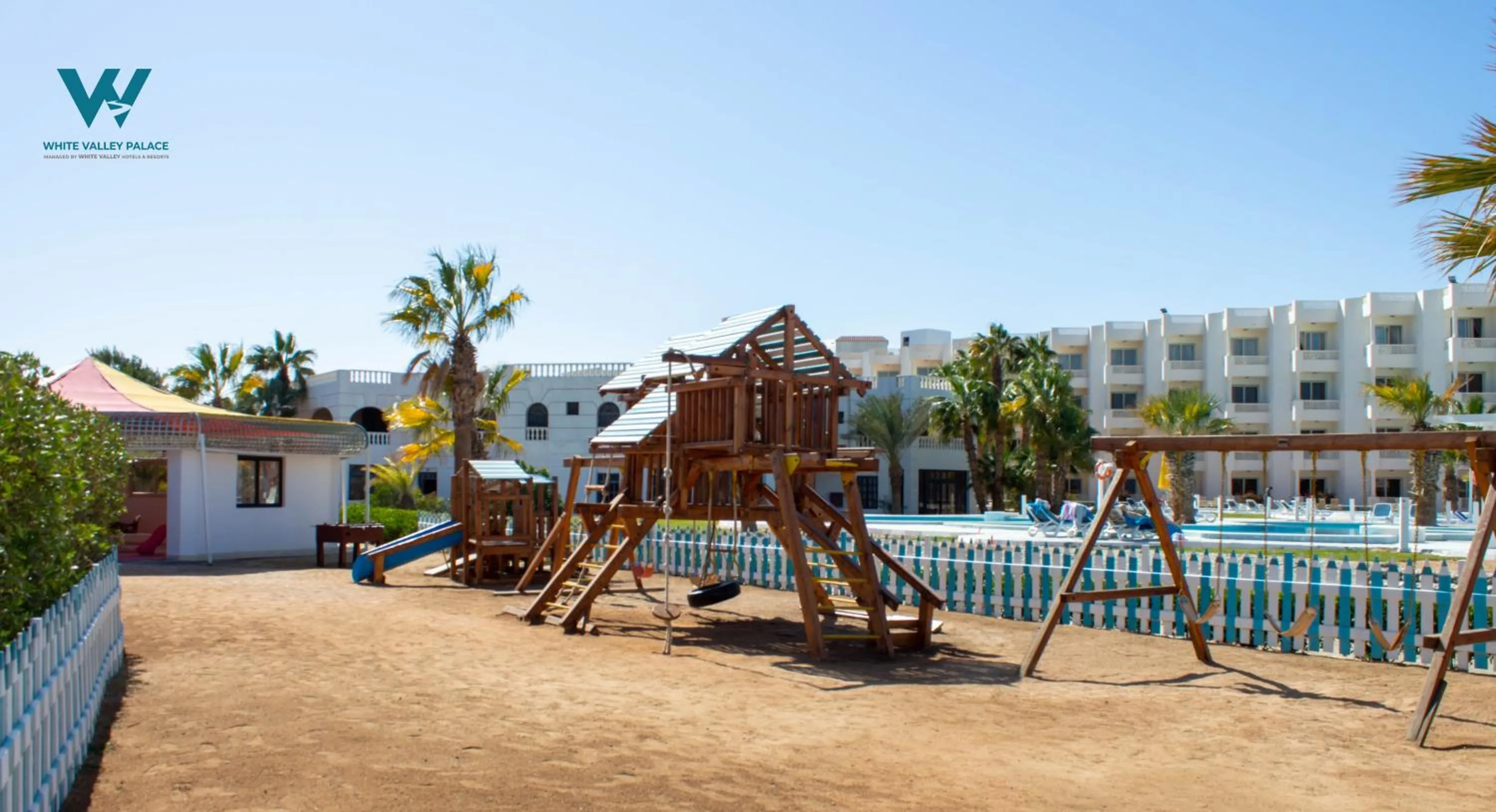 Children play ground in White Valley Palace