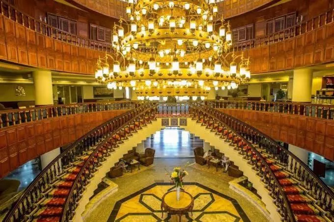 Lobby or reception in White Valley Palace