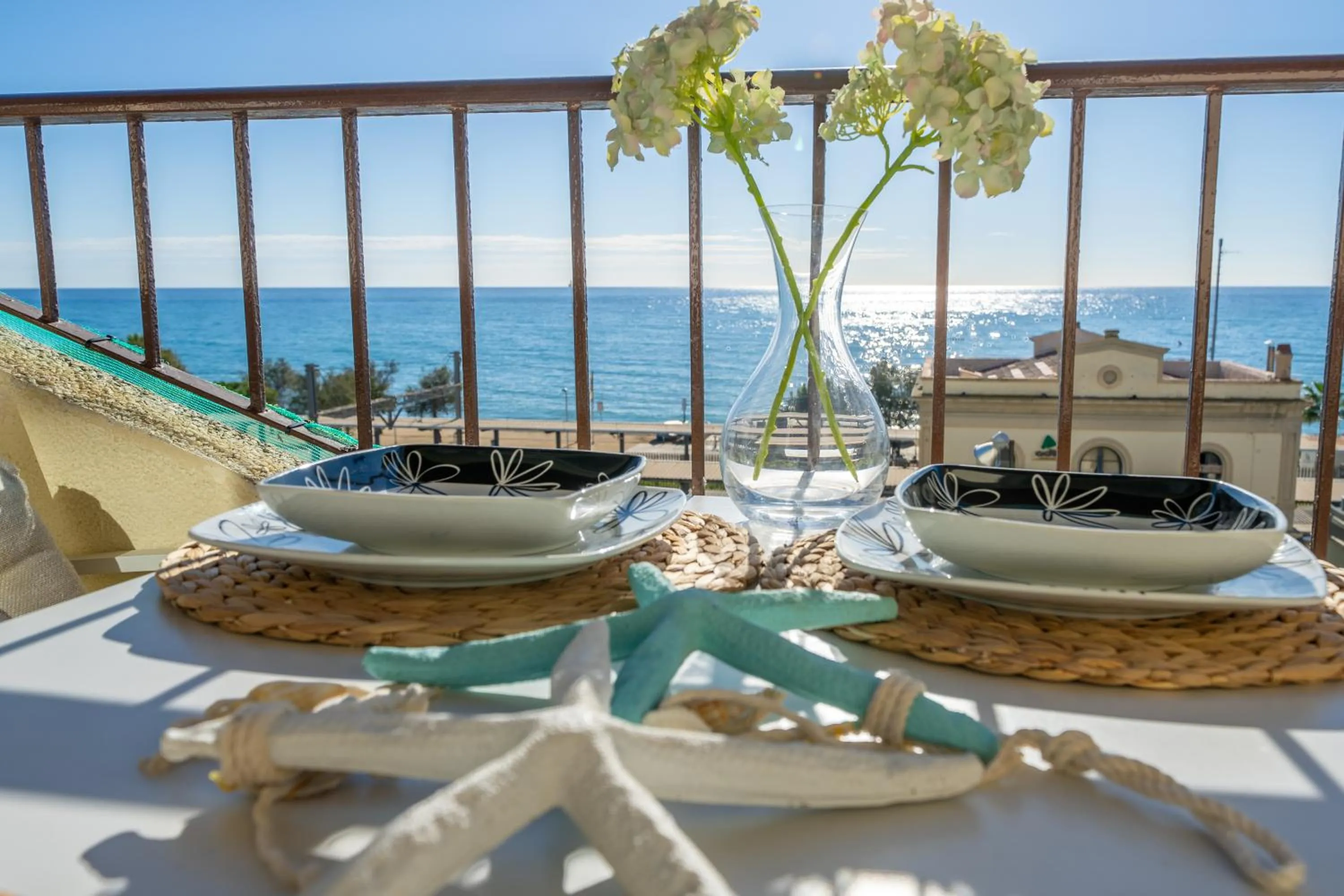 Balcony/Terrace in HomeHolidaysRentals Bluemar-Costa Barcelona
