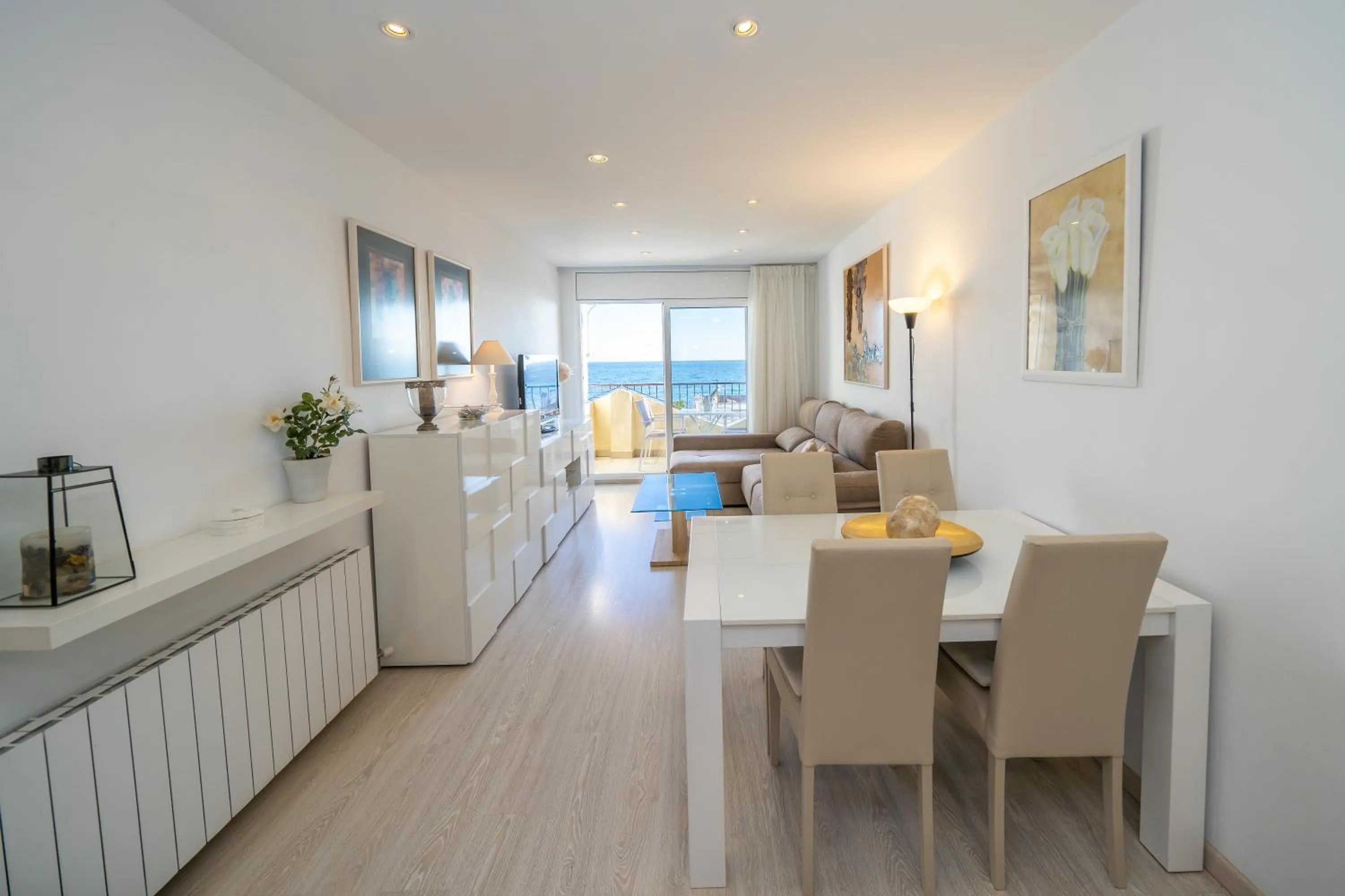 Balcony/Terrace in HomeHolidaysRentals Bluemar-Costa Barcelona