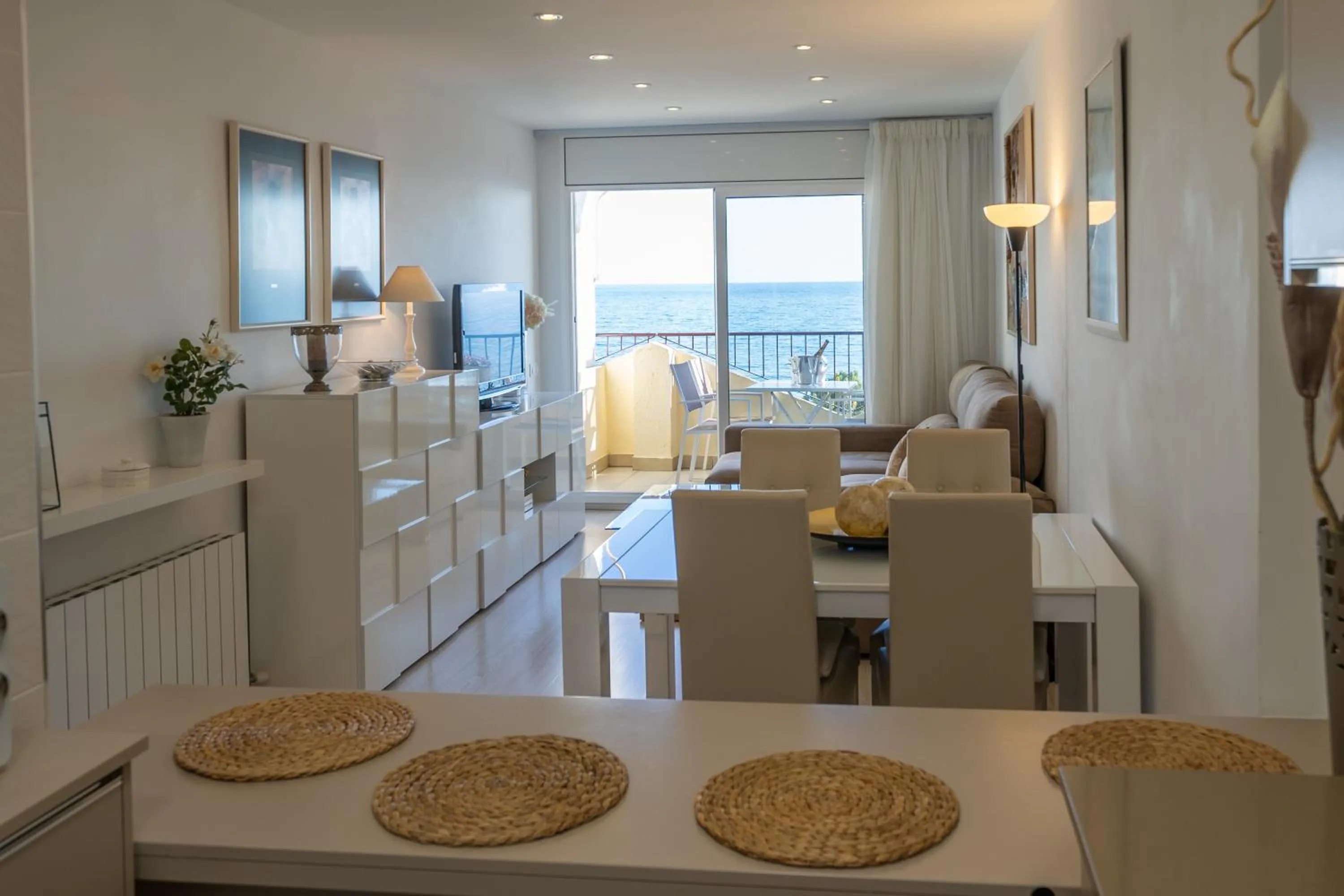 Balcony/Terrace in HomeHolidaysRentals Bluemar-Costa Barcelona
