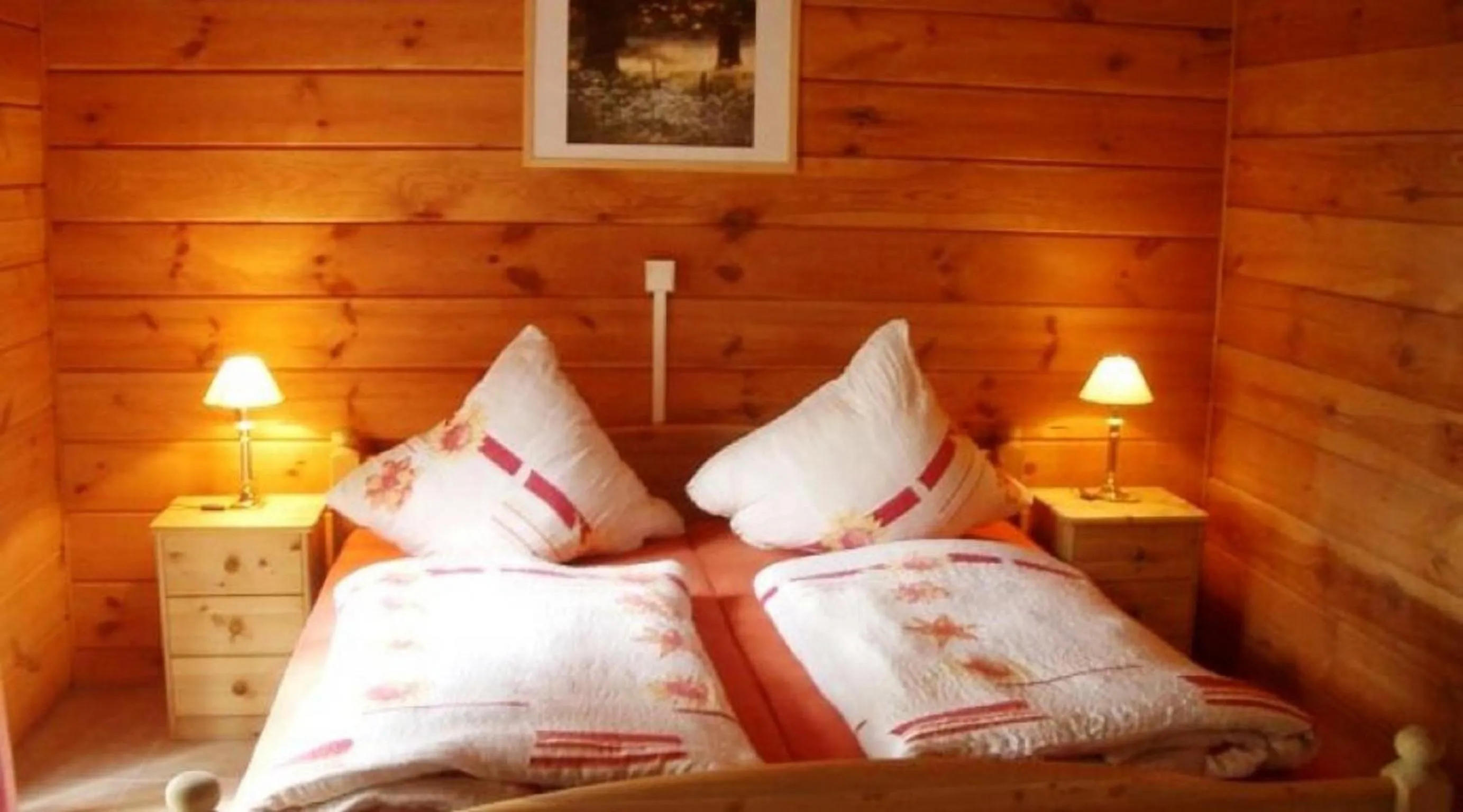 Bed in Haus Rheinsteig bei Koblenz