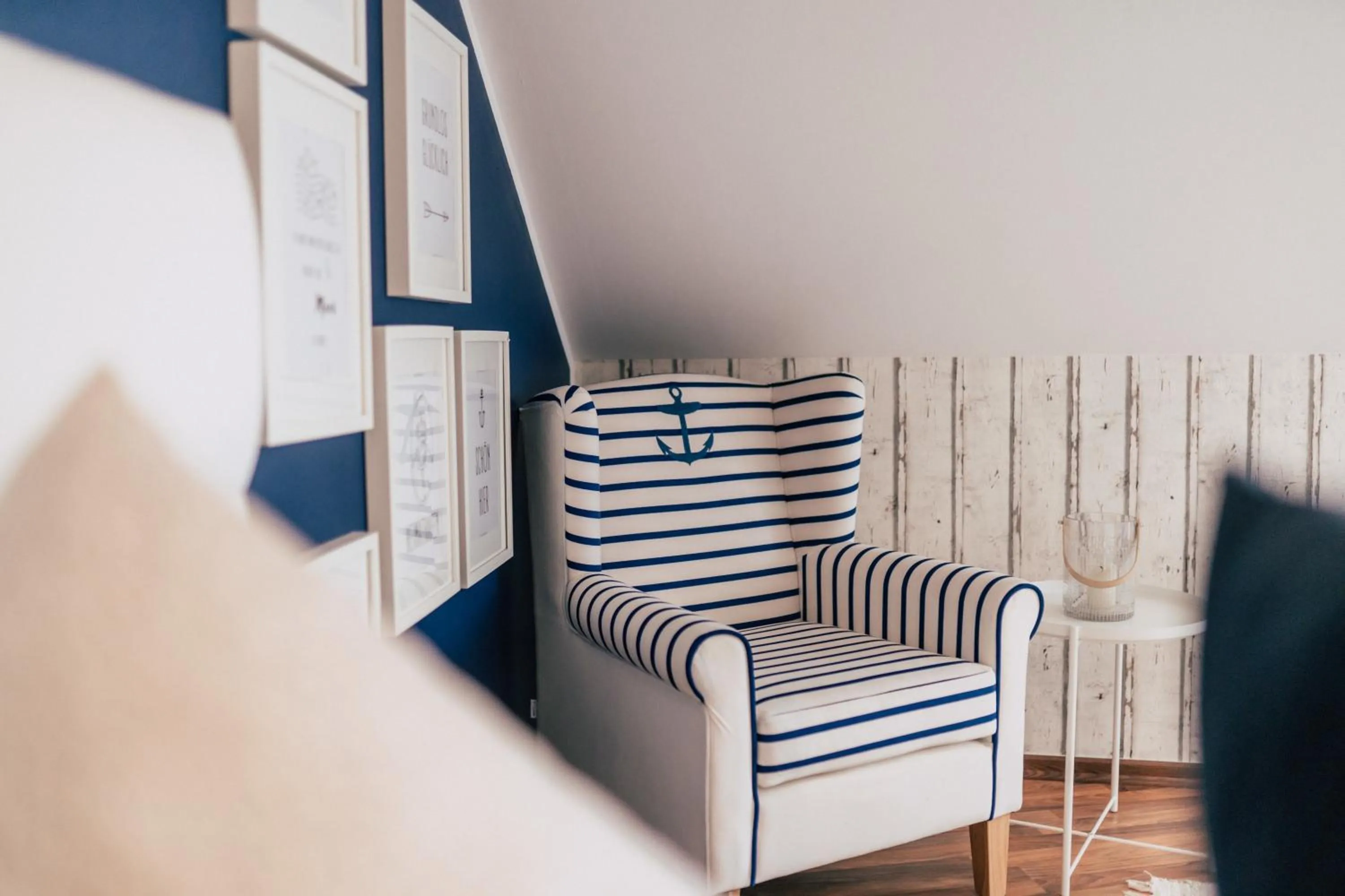 Seating area in Hentschels Apartments