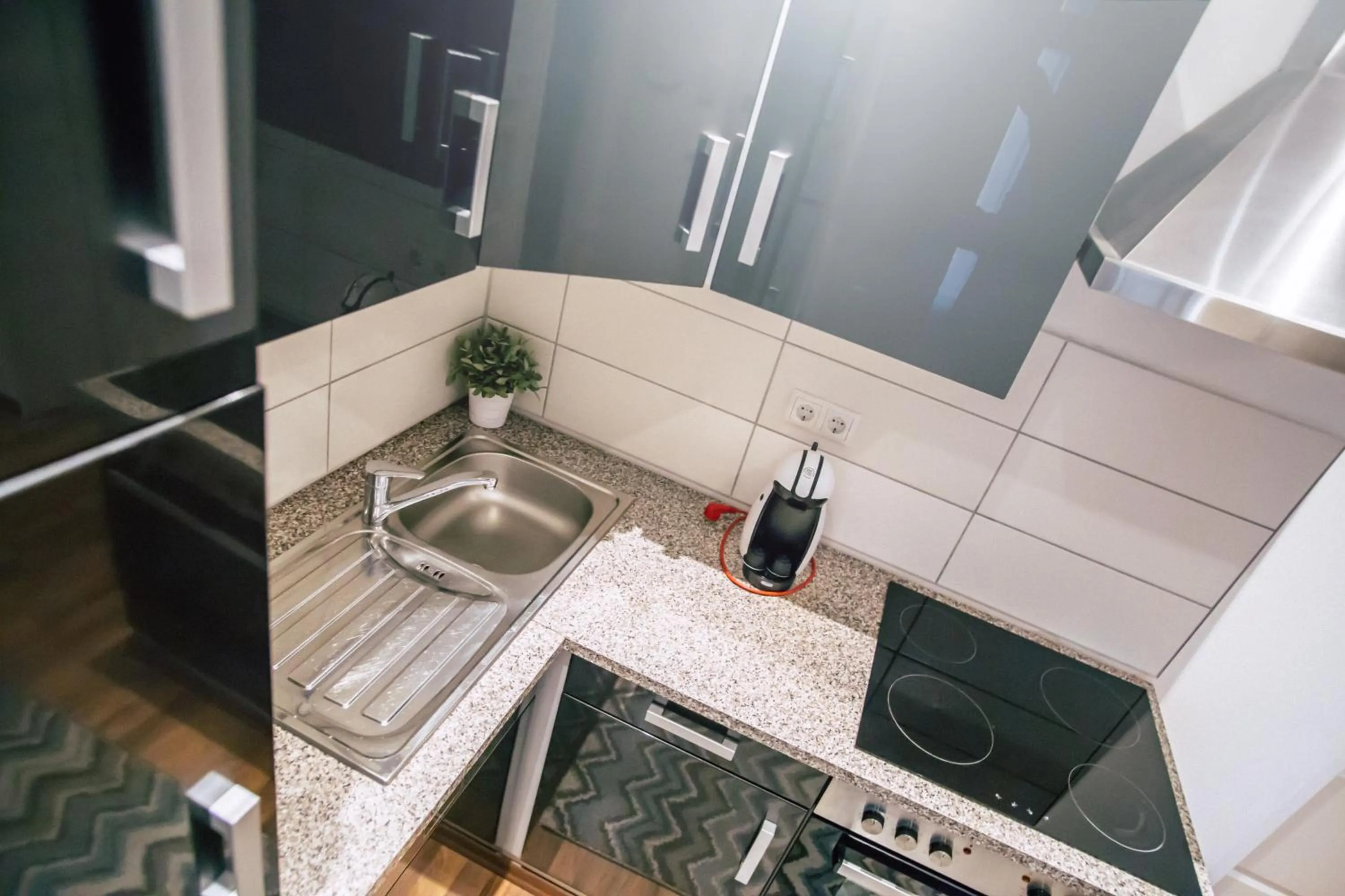 Coffee/tea facilities in Hentschels Apartments