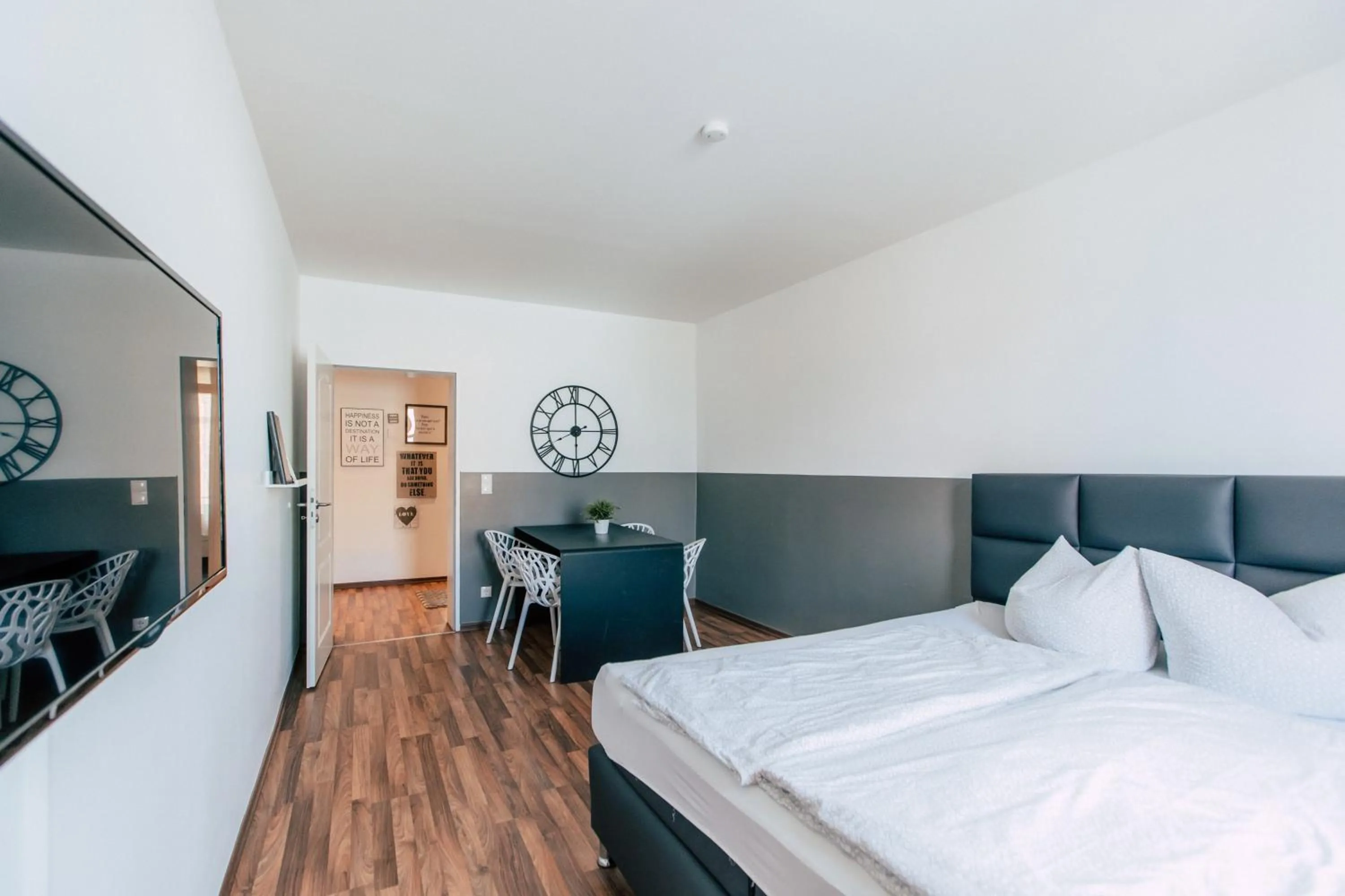 Seating area in Hentschels Apartments