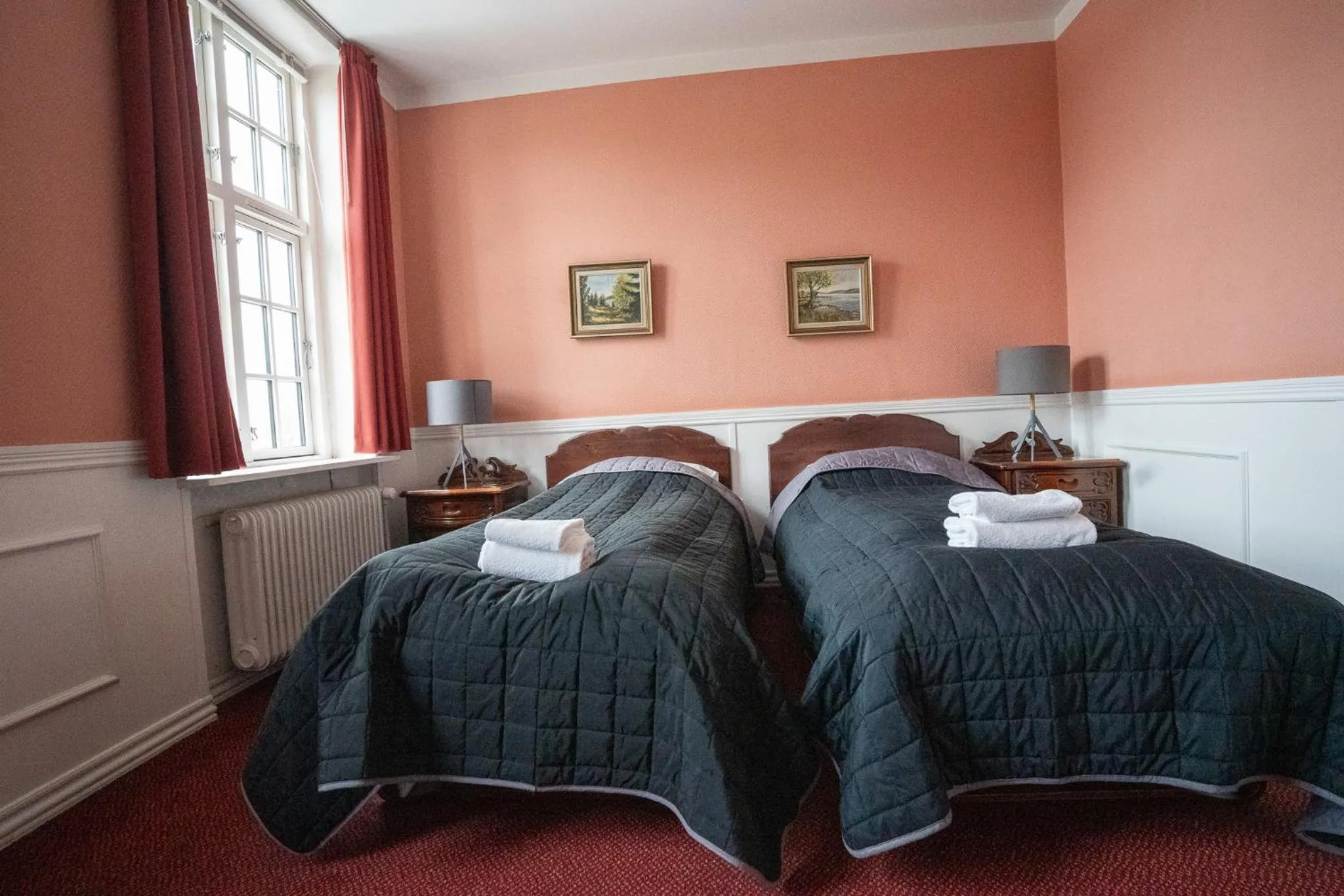 Bed in Frederiksværk Hotel