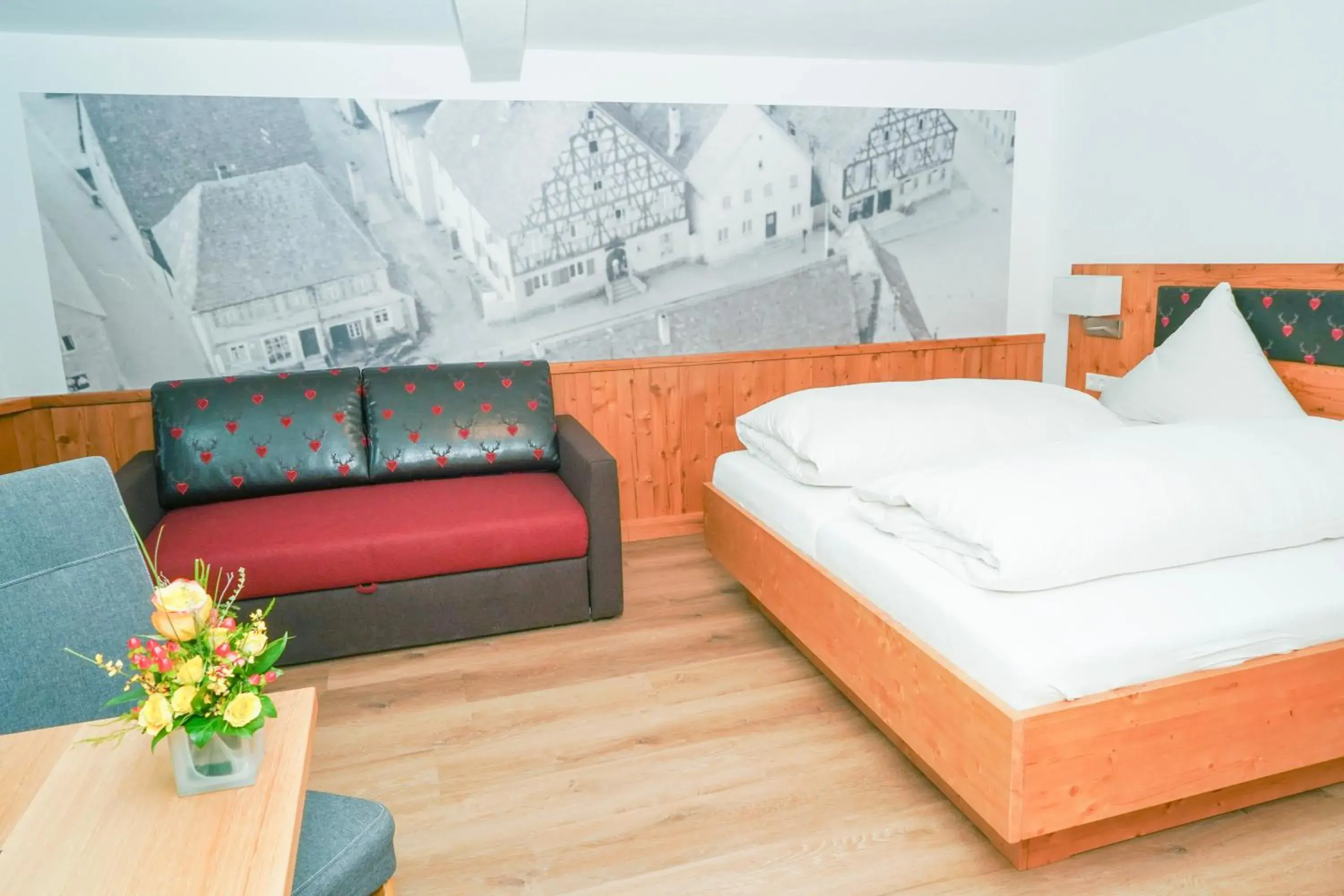 Triple Room with Bathroom in Gasthof Zur Seku Triple Room with Bathroom in Gasthof Zur Seku