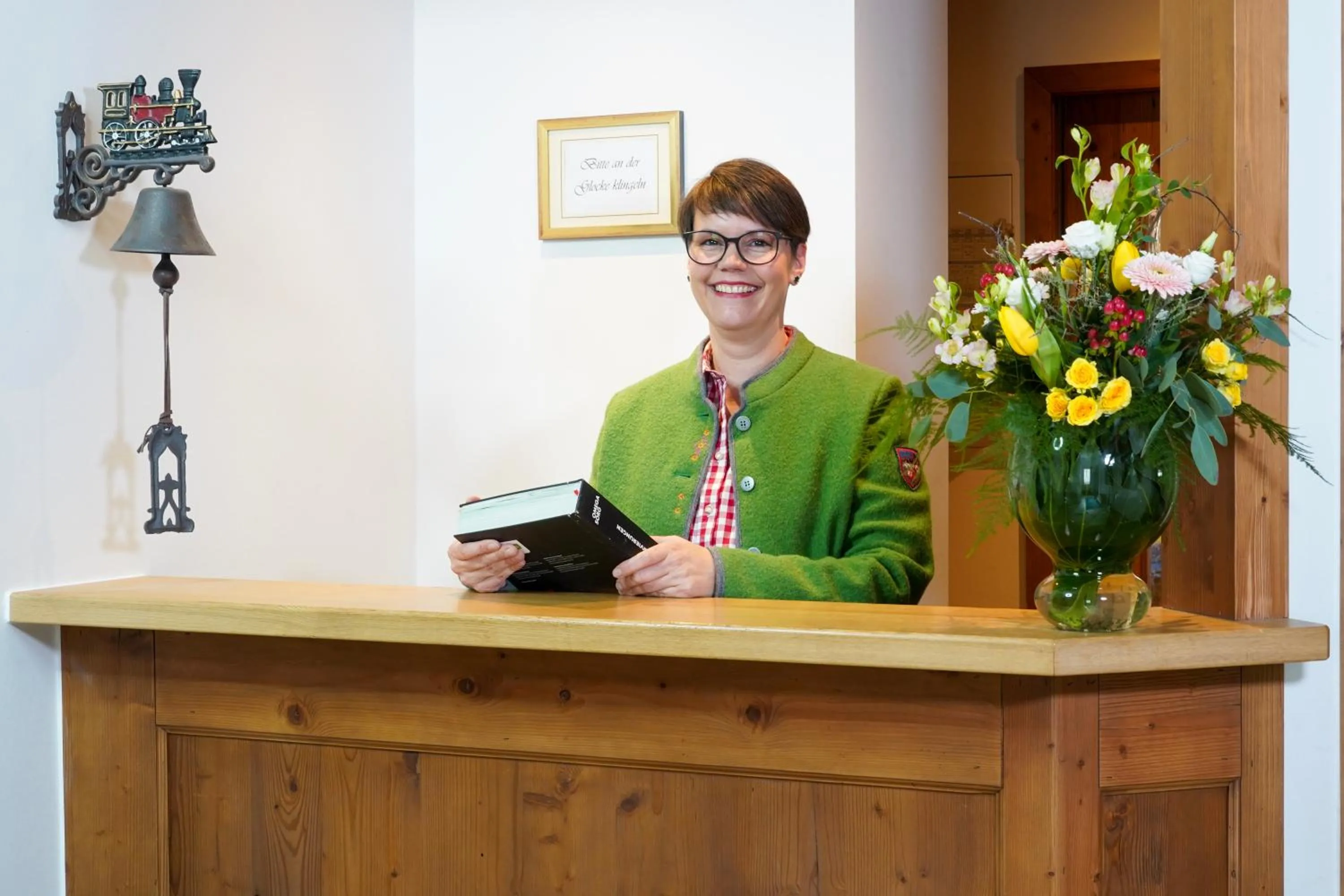 Lobby or reception in Gasthof Zur Seku