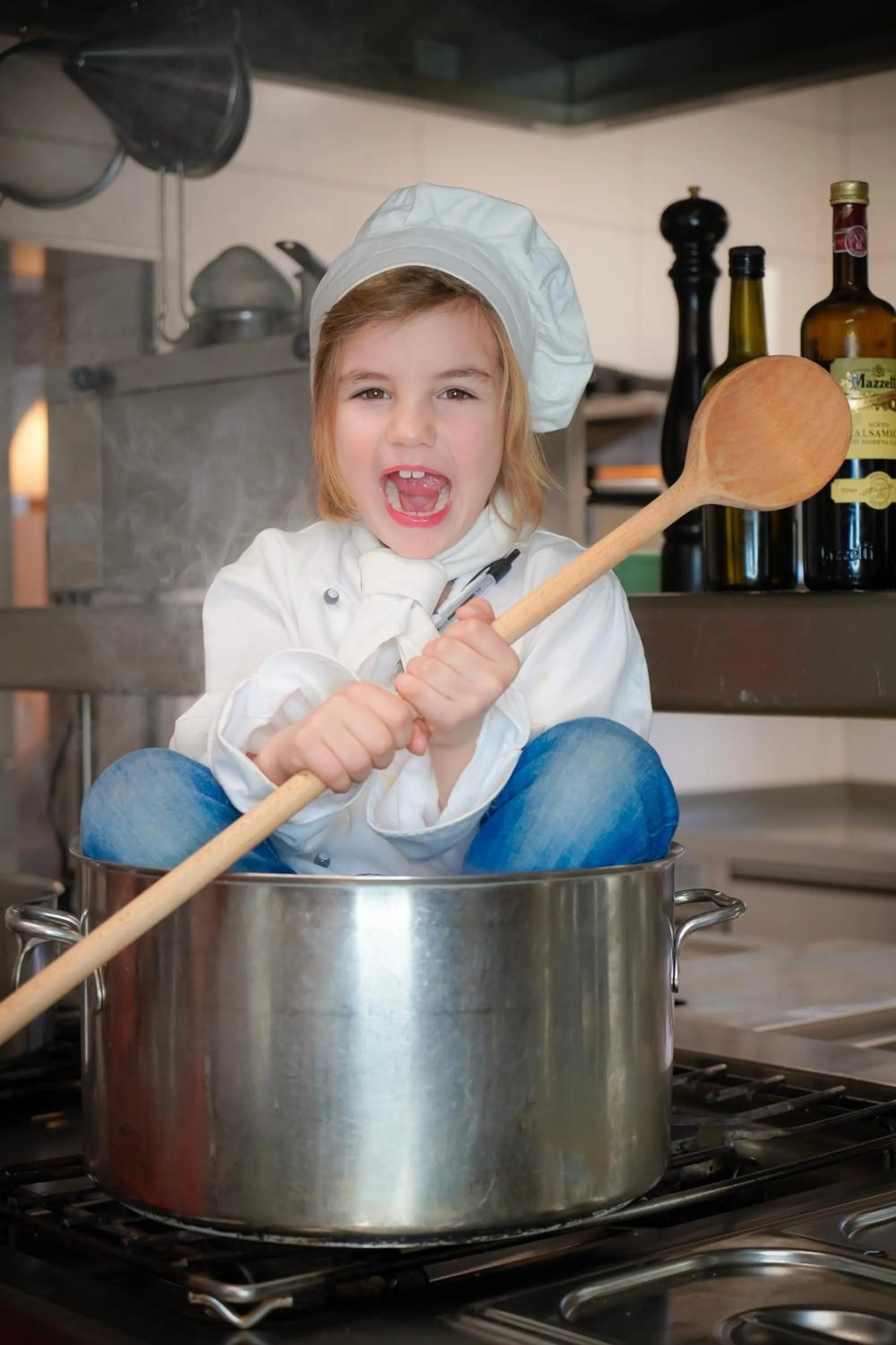 children in Gasthof Zur Seku