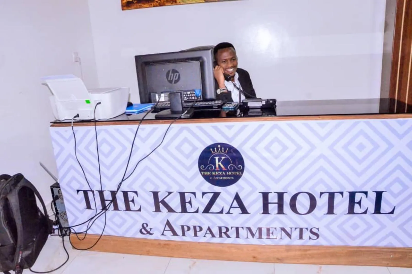 People in The Keza Hotel and Apartments