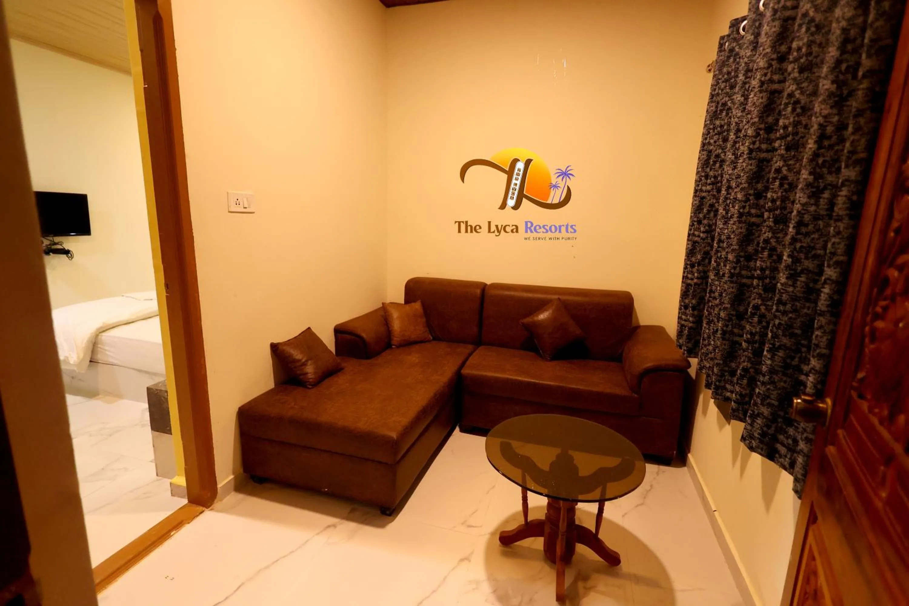 Seating Area in THE LYCA RESORTS