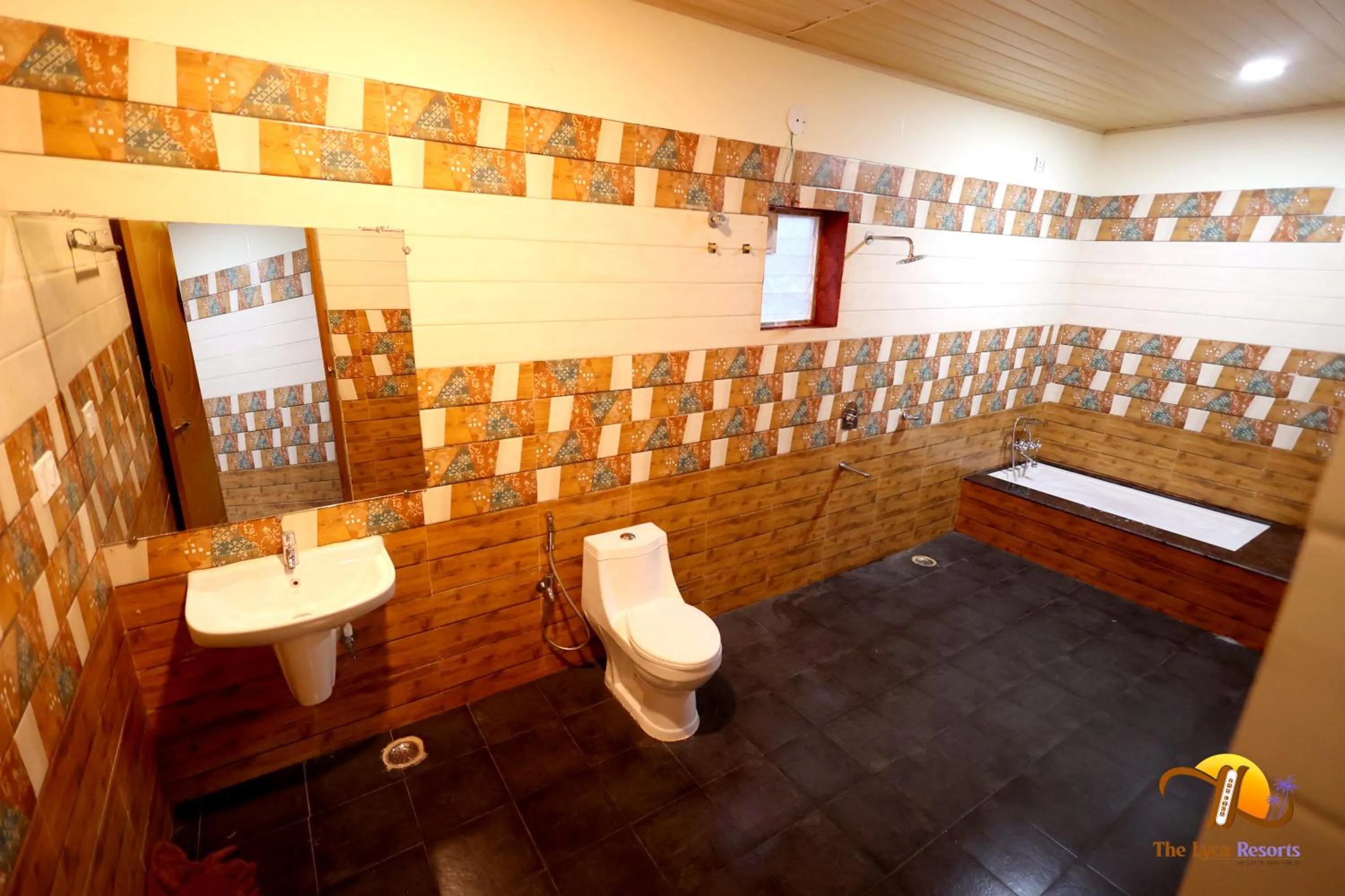 Bathroom in THE LYCA RESORTS