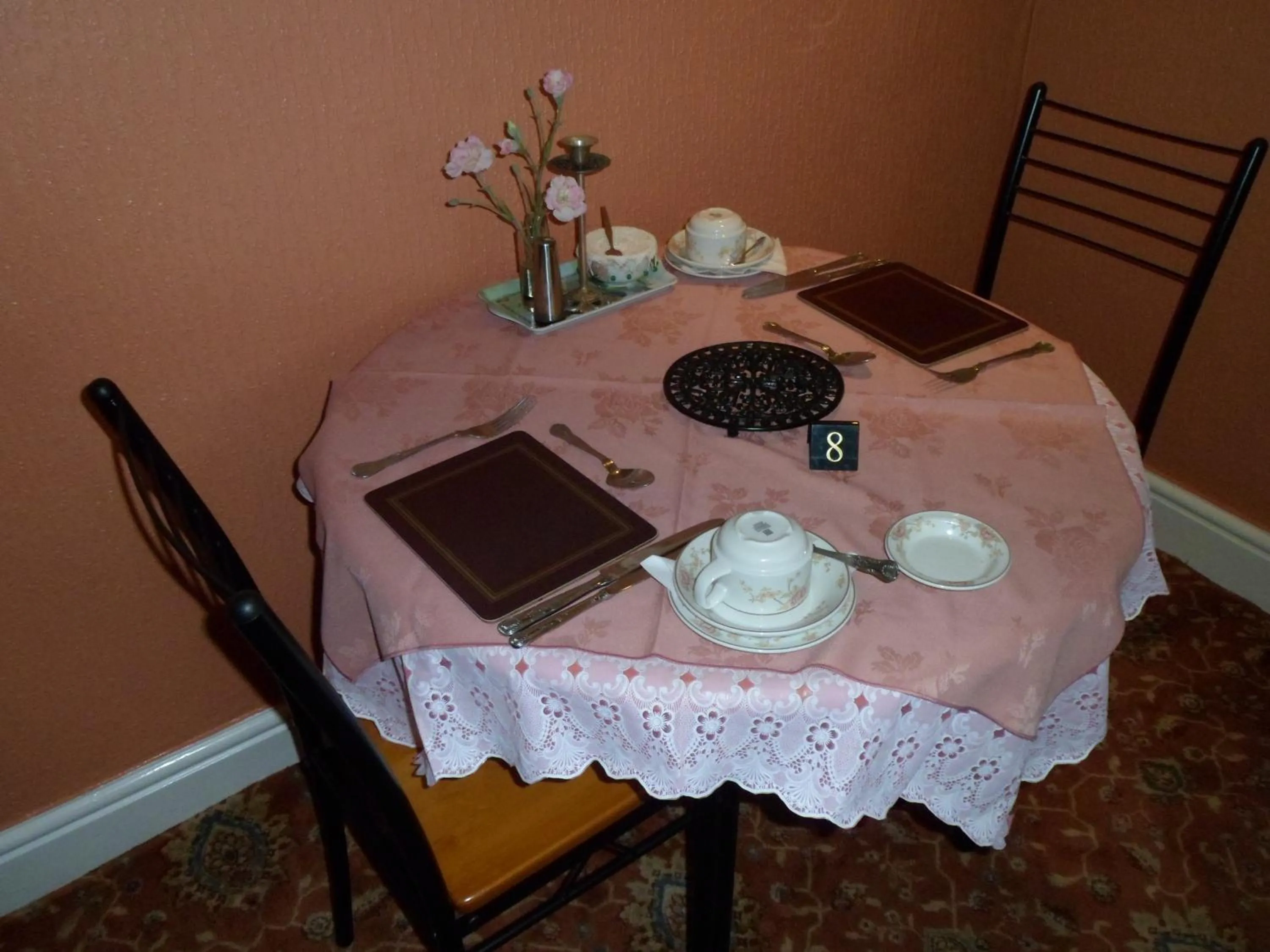 Dining area in Camelot Hotel - Couples Only