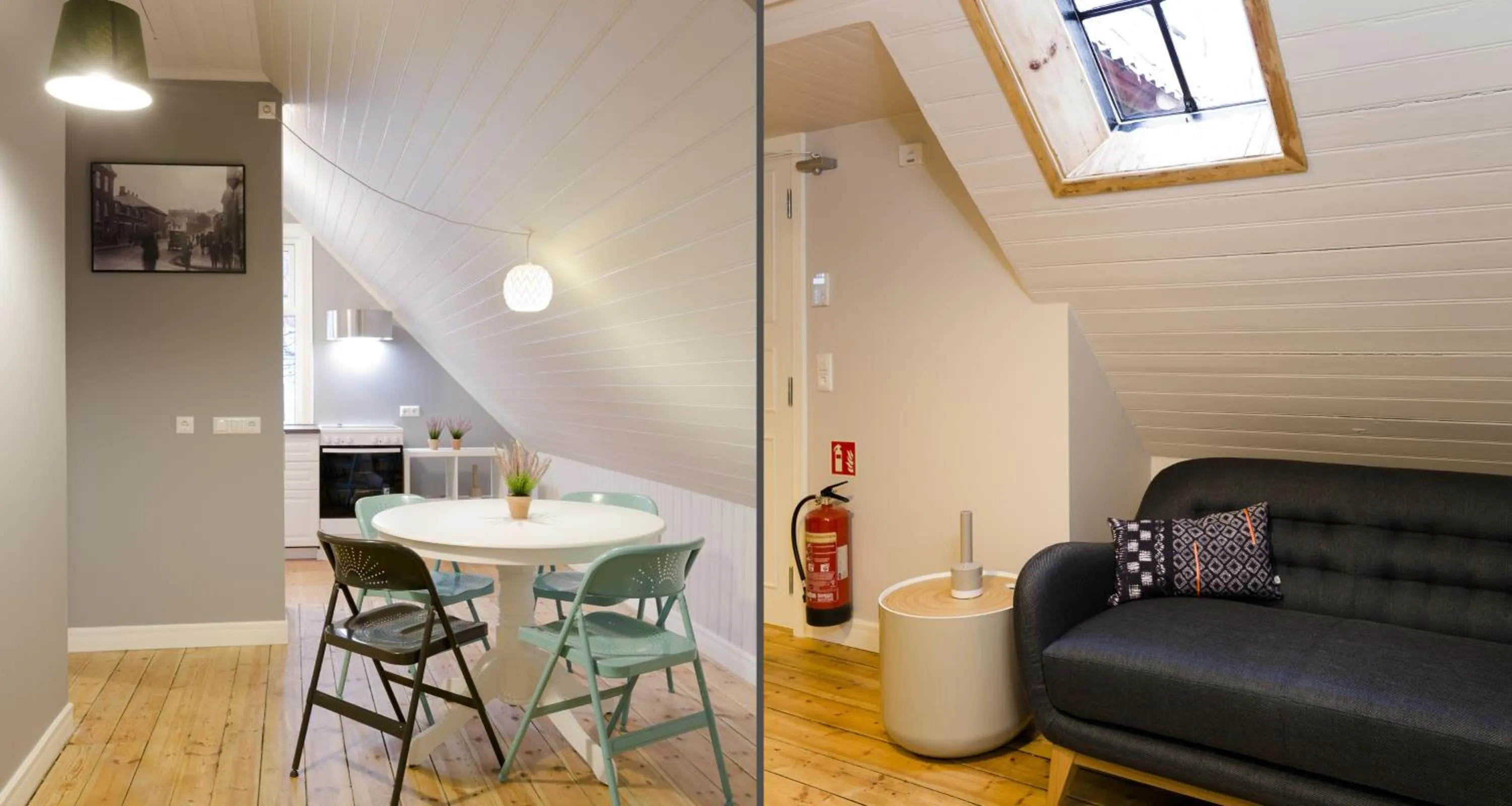 Dining area in Old Charm Reykjavik Apartments