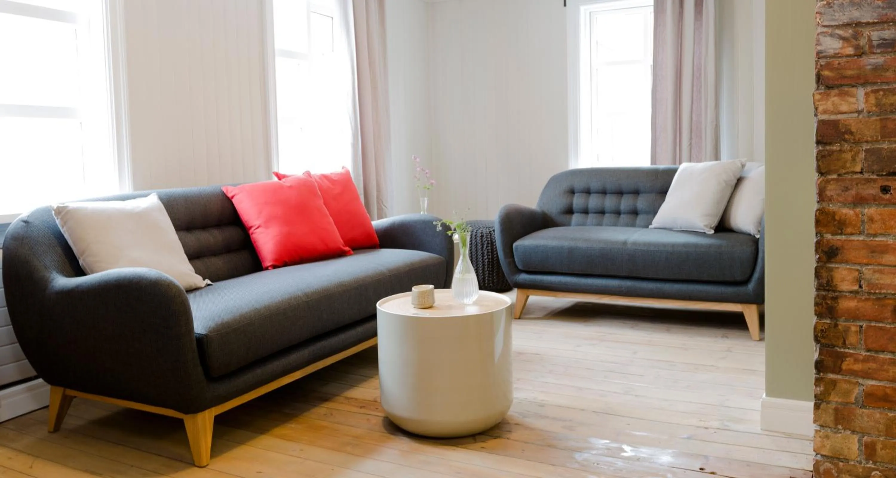 Living room in Old Charm Reykjavik Apartments