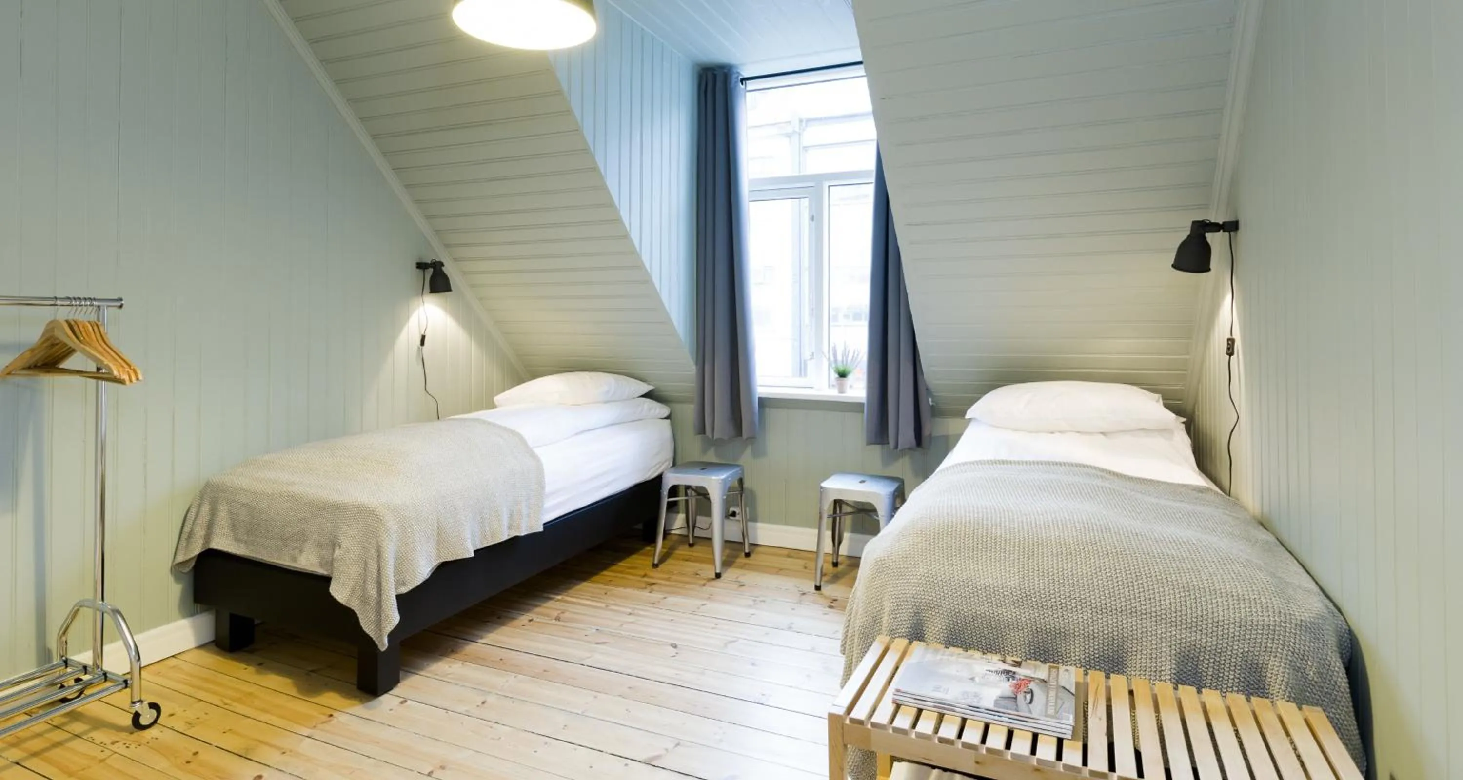 Bedroom, Bed in Old Charm Reykjavik Apartments