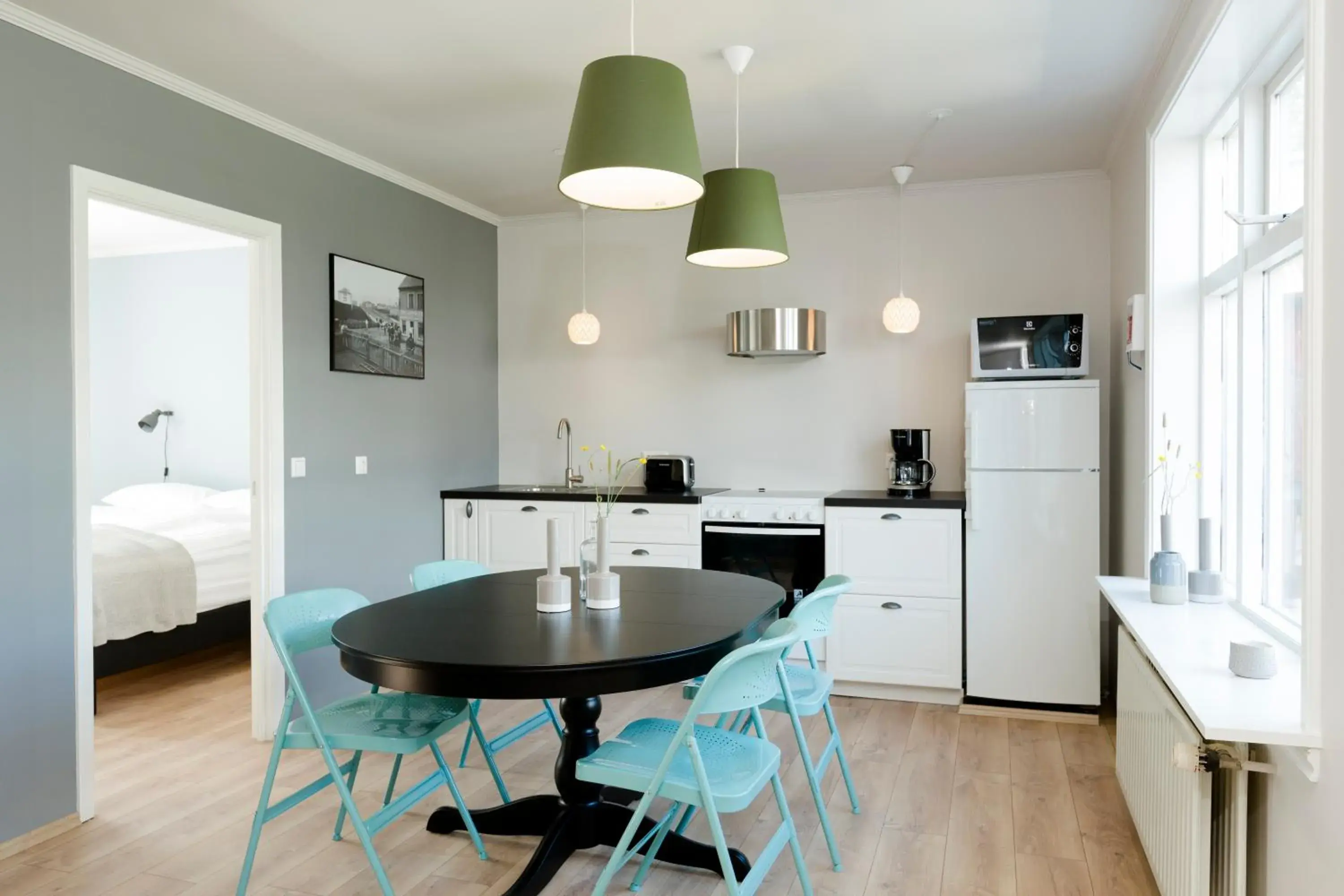 Three Bedroom Apartment with Balcony (Hverfisgata 55) in Old Charm Reykjavik Apartments Three Bedroom Apartment with Balcony (Hverfisgata 55) in Old Charm Reykjavik Apartments