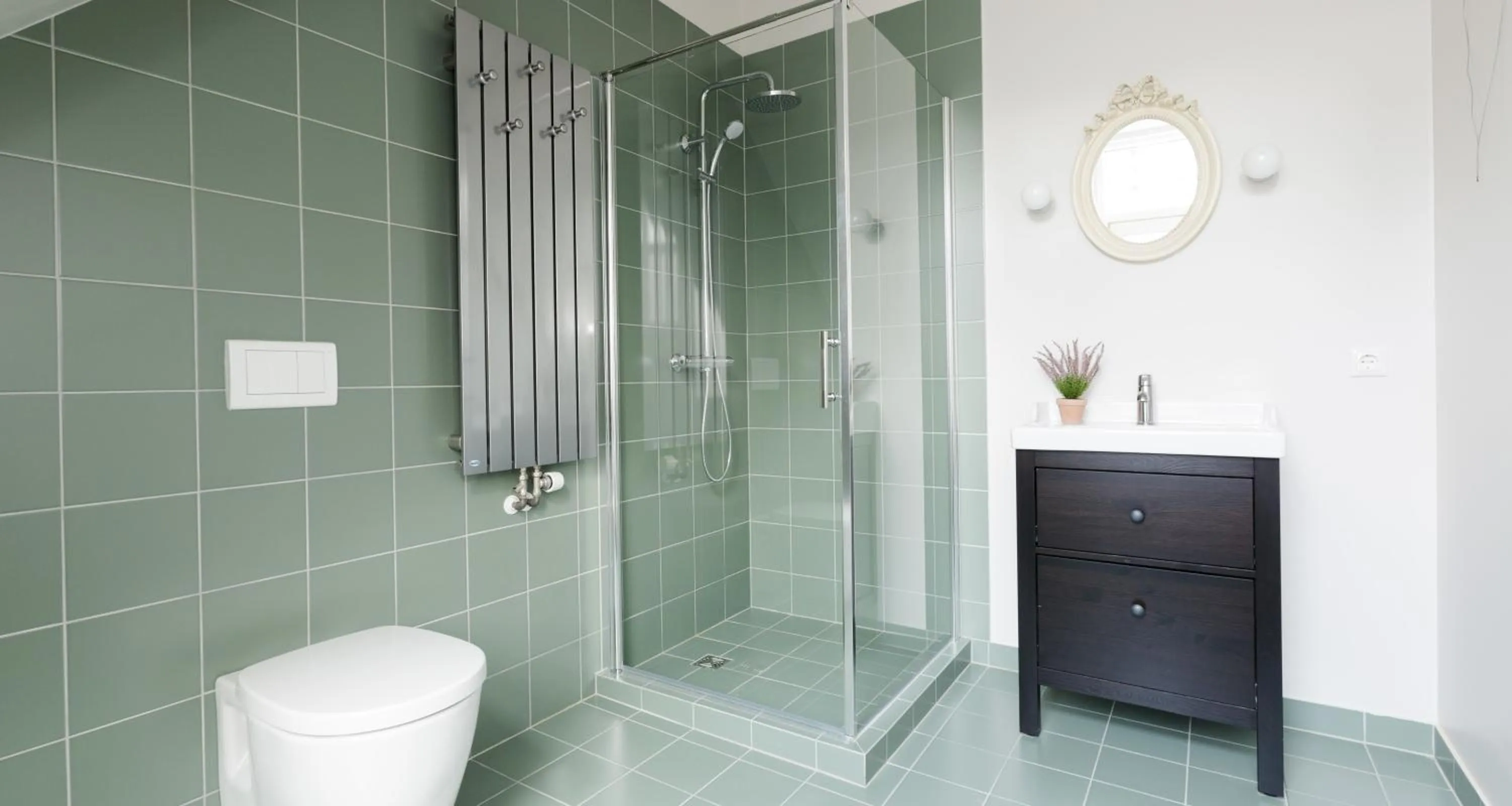 Bathroom in Old Charm Reykjavik Apartments