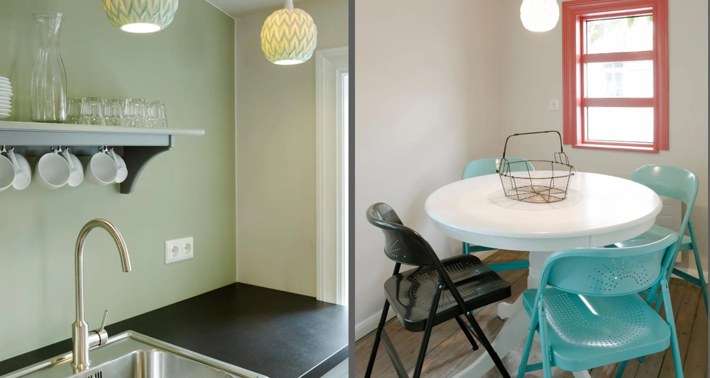 Kitchen or kitchenette in Old Charm Reykjavik Apartments