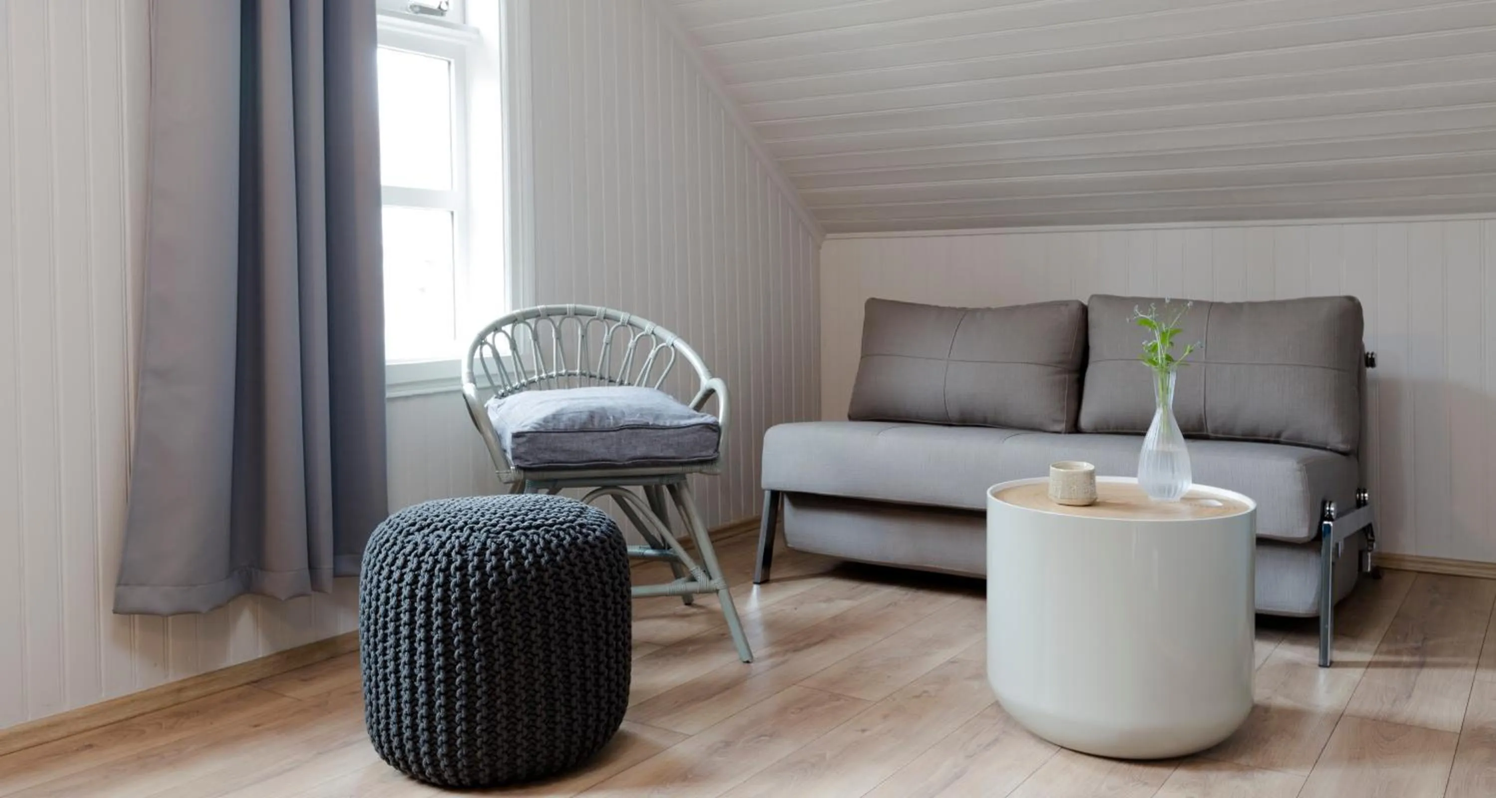 Living room in Old Charm Reykjavik Apartments