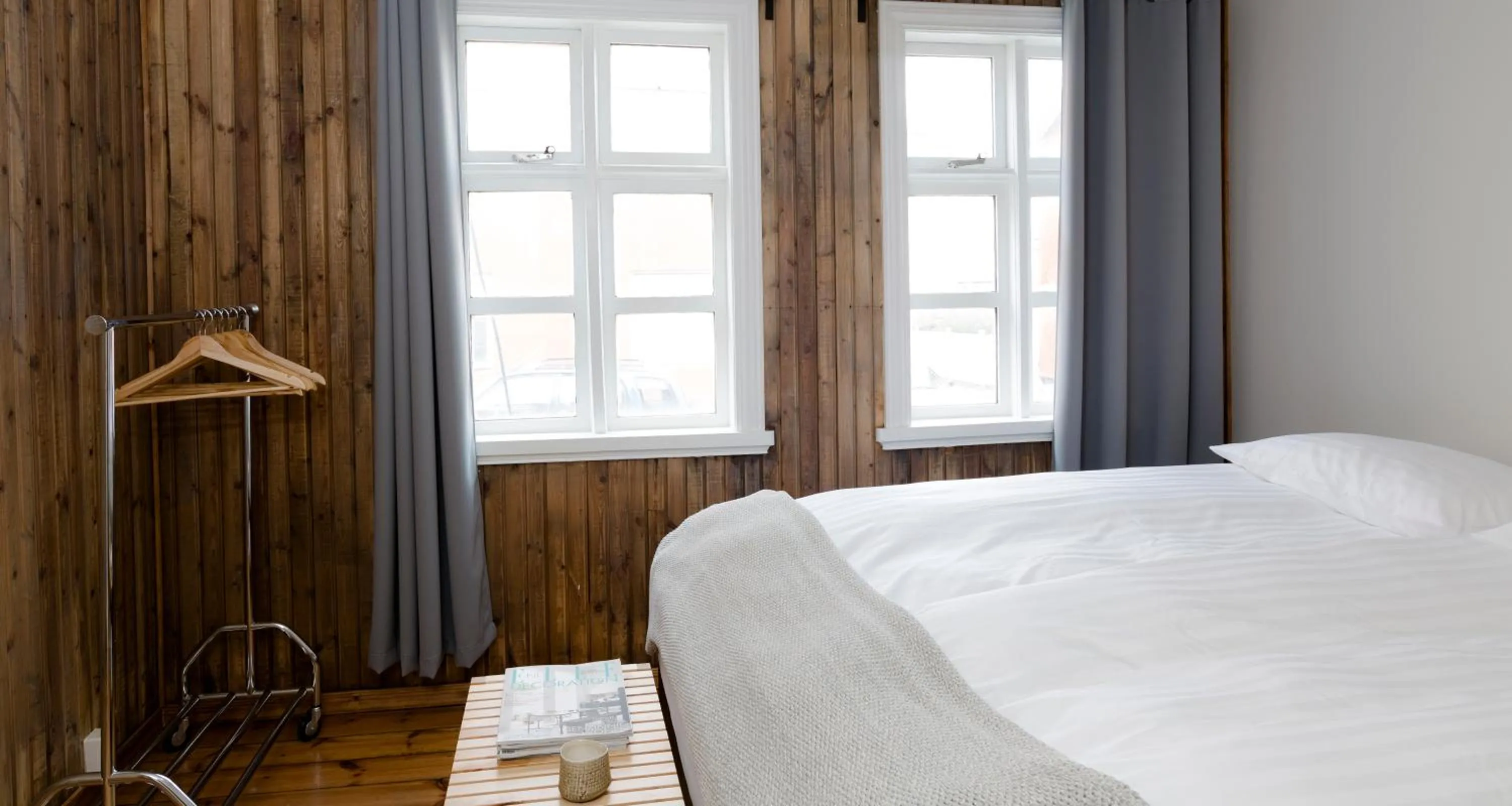 Bedroom, Bed in Old Charm Reykjavik Apartments