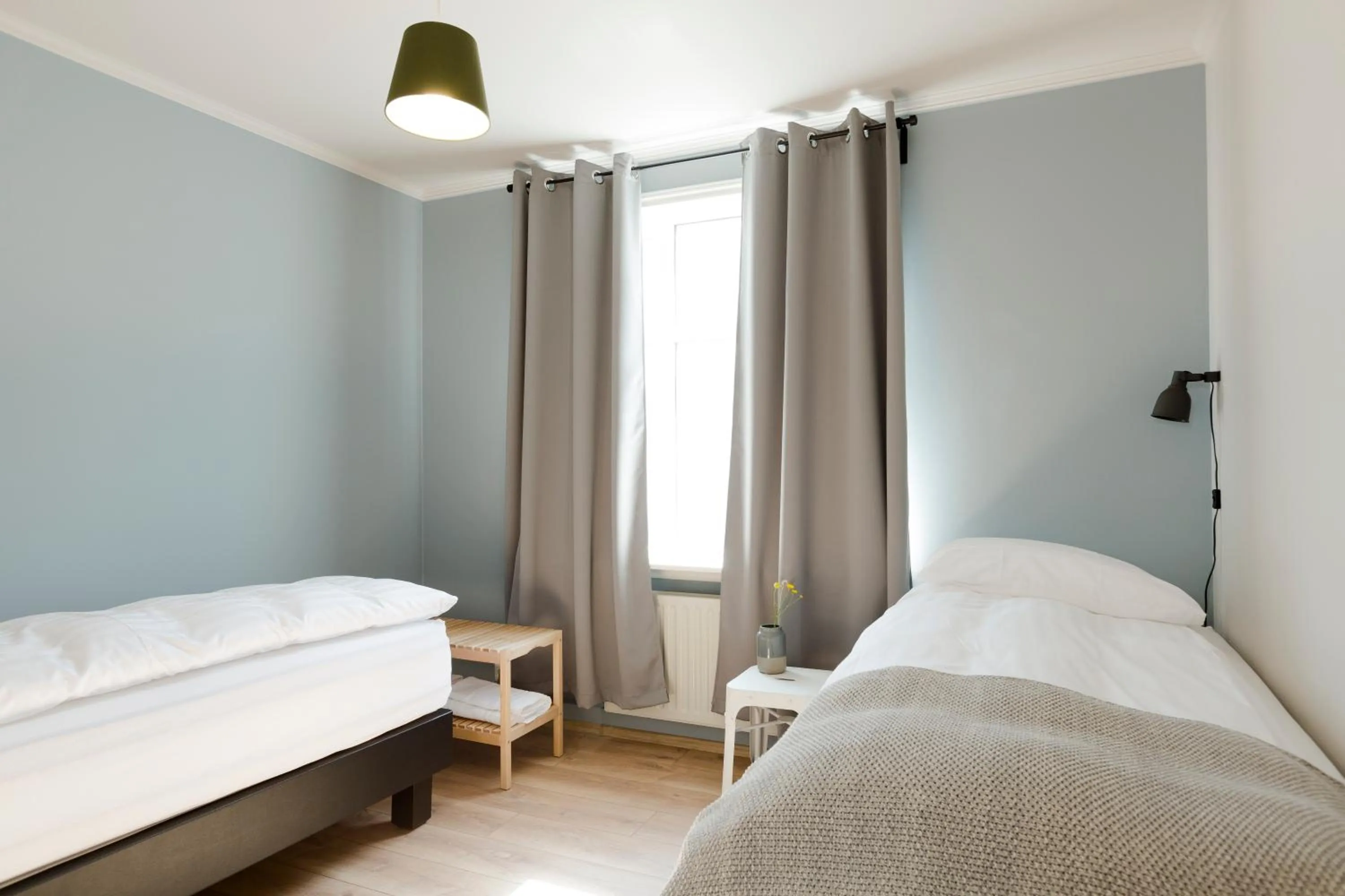 Bedroom, Bed in Old Charm Reykjavik Apartments