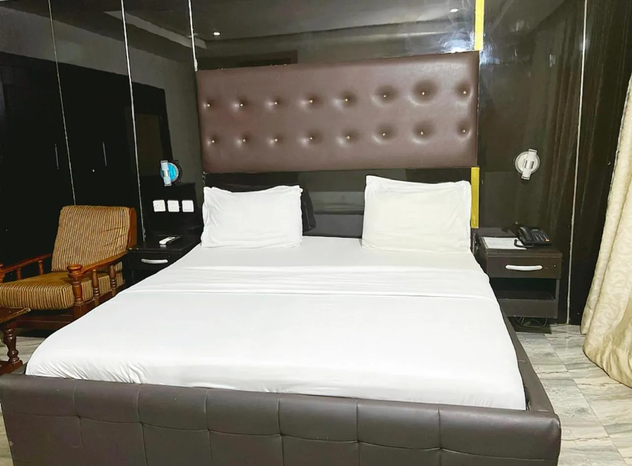 Bed in Grey Residence