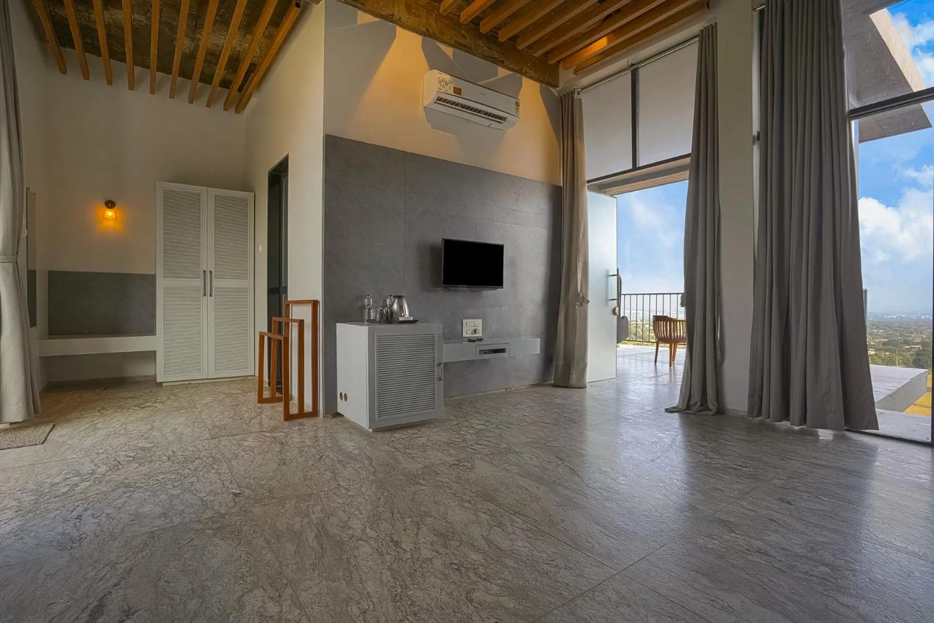 Bedroom in Wabi Sabi Resort, Igatpuri