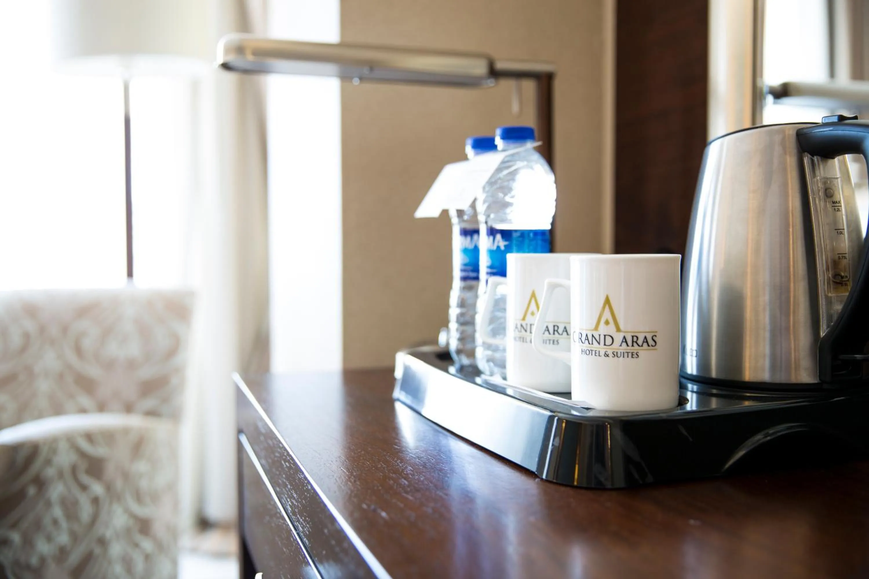 Coffee/tea facilities in Grand Aras Hotel & Suites