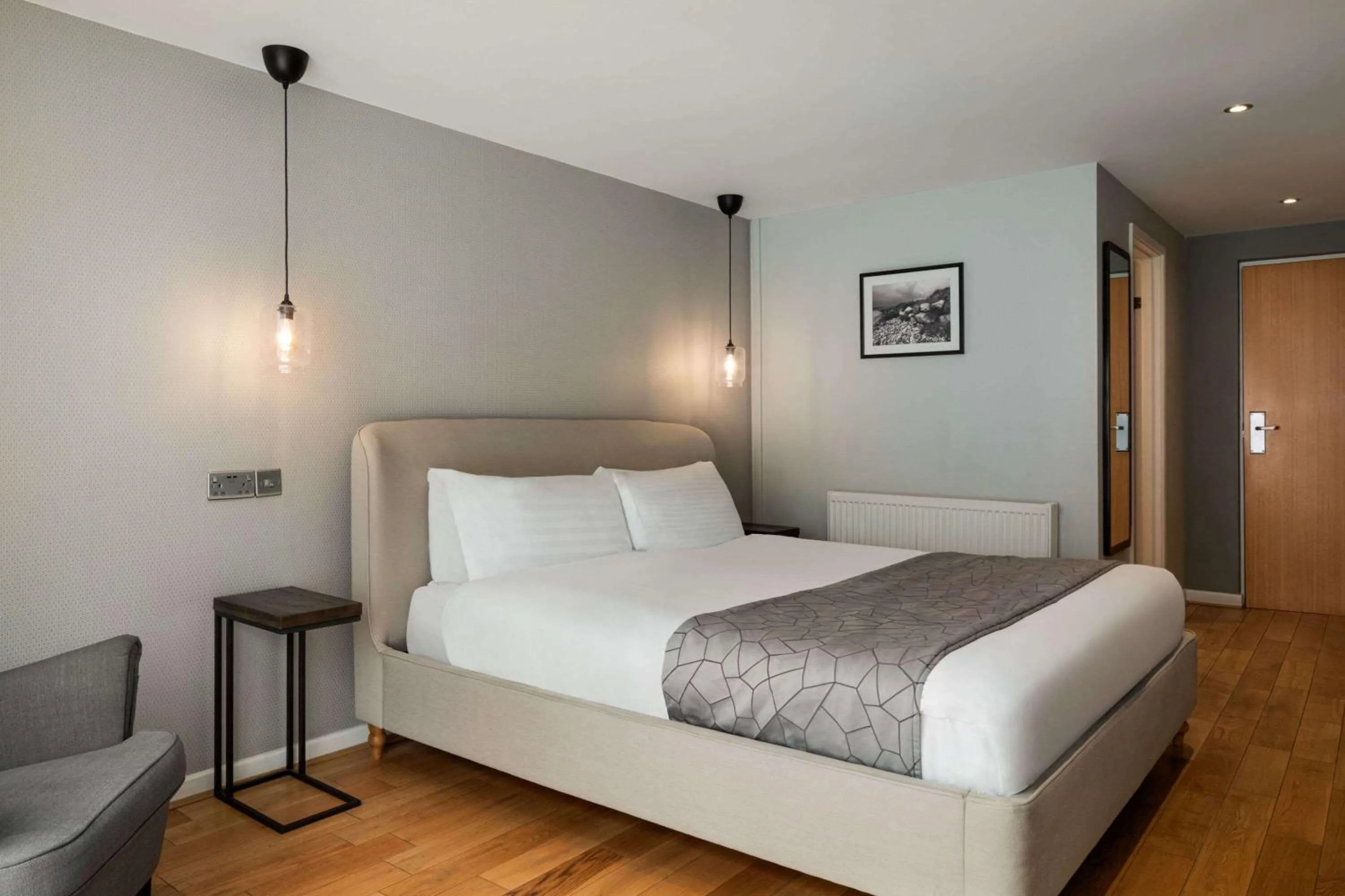 Photo of the whole room, Bed in Heritage Park Pontypridd, Trademark Collection by Wyndham