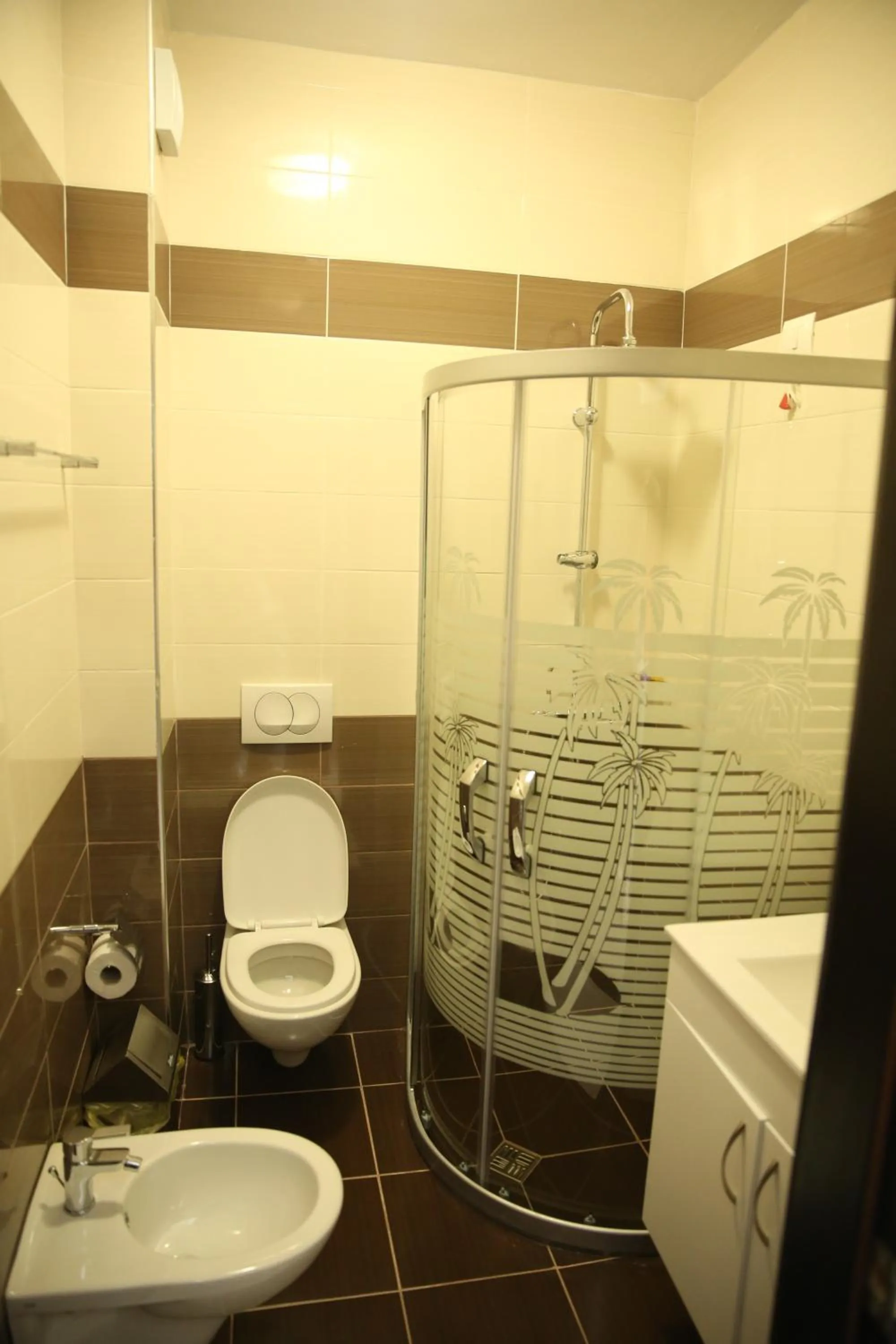 Bathroom in Hotel Pogradeci