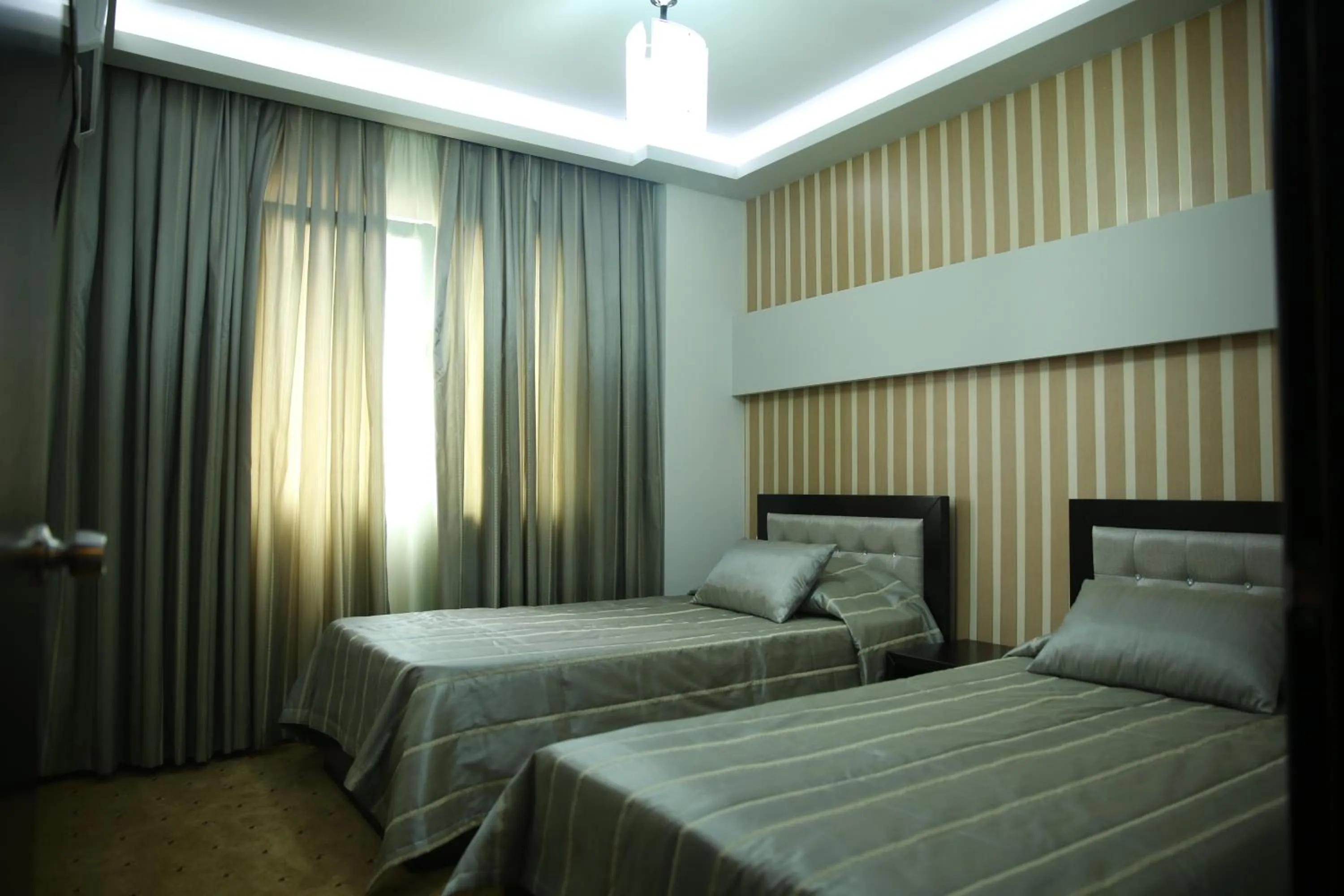 Bedroom, Bed in Hotel Pogradeci