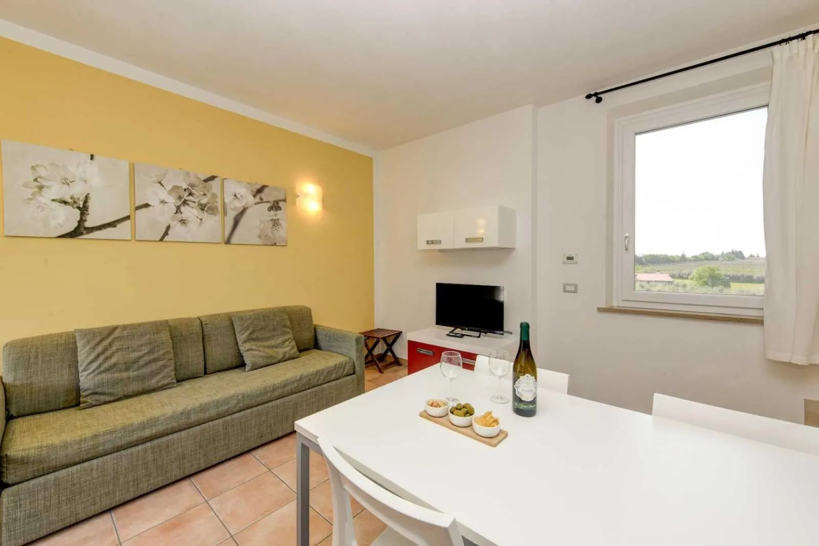 Living room in Residence Fontanelle