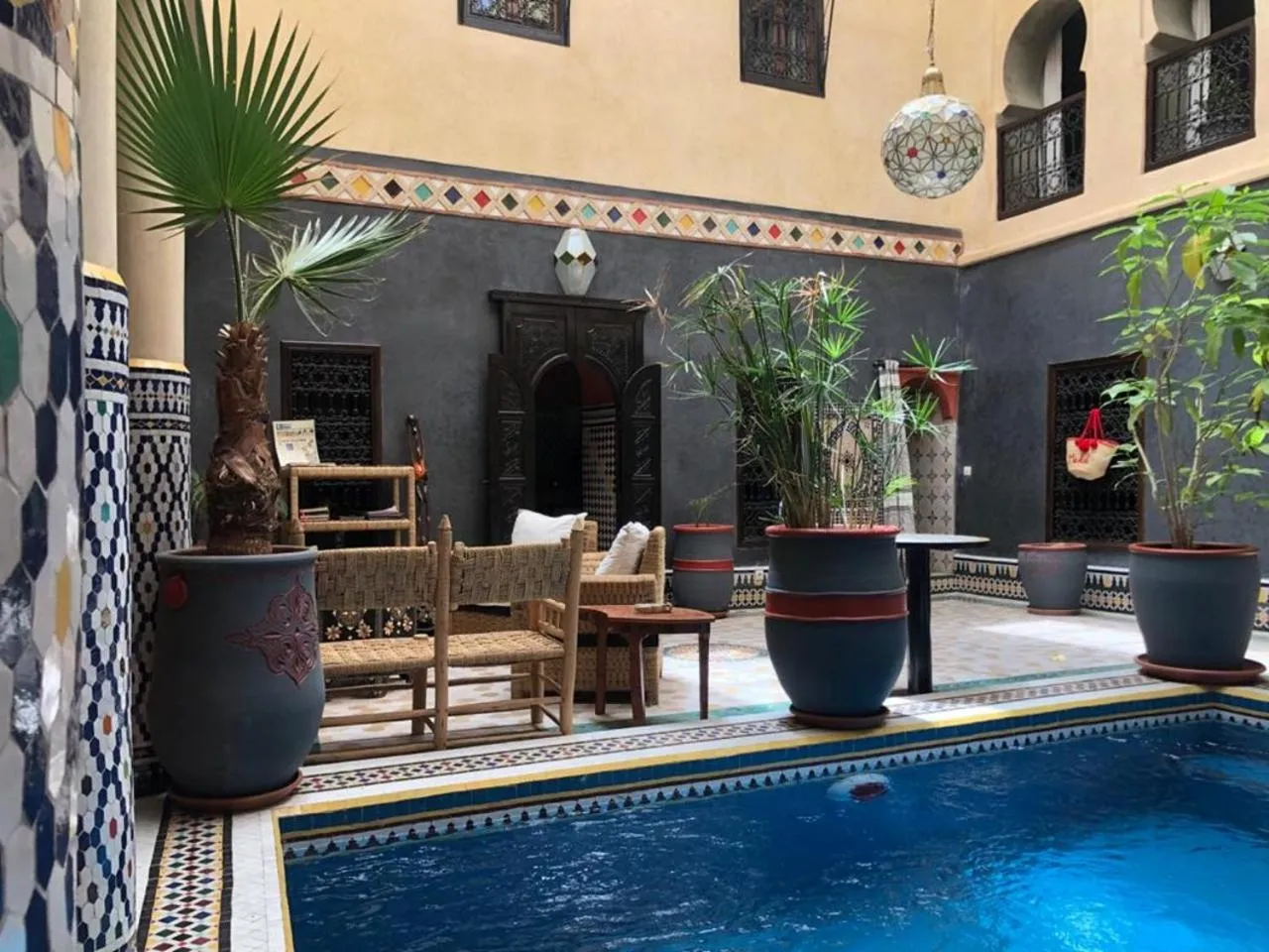 Patio in Riad Hadda