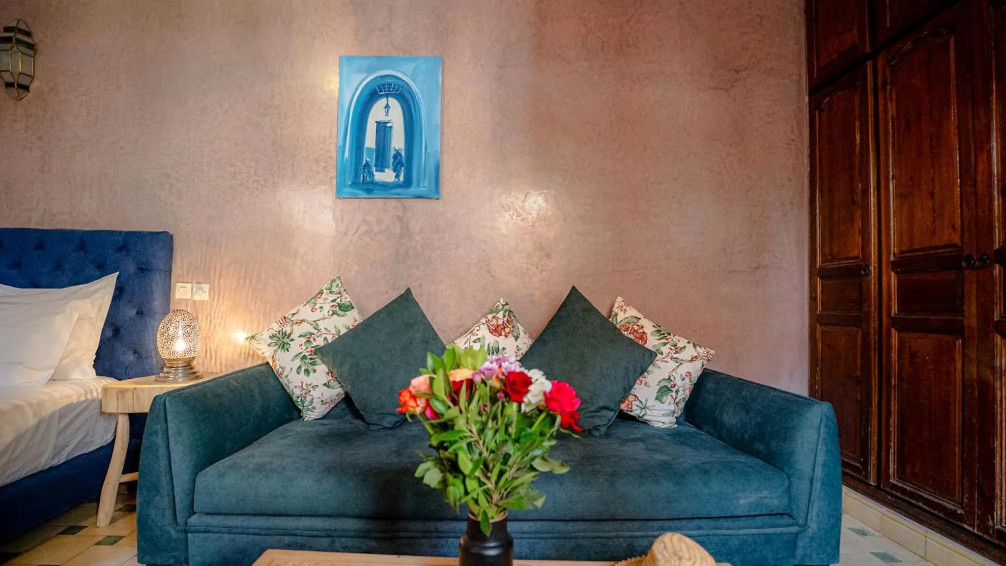 Bedroom in Riad Hadda