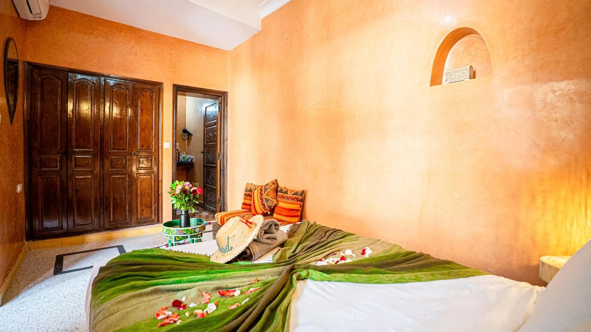Bed in Riad Hadda